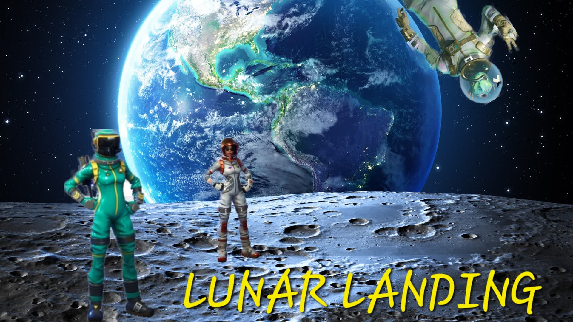 LUNAR LANDING - ALL WEAPONS