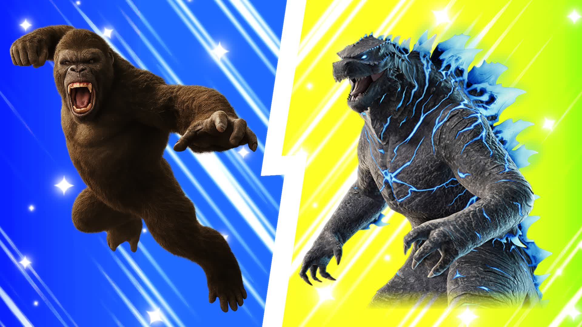 🦍KONGvsGODZILLA🦖 GUNGAME