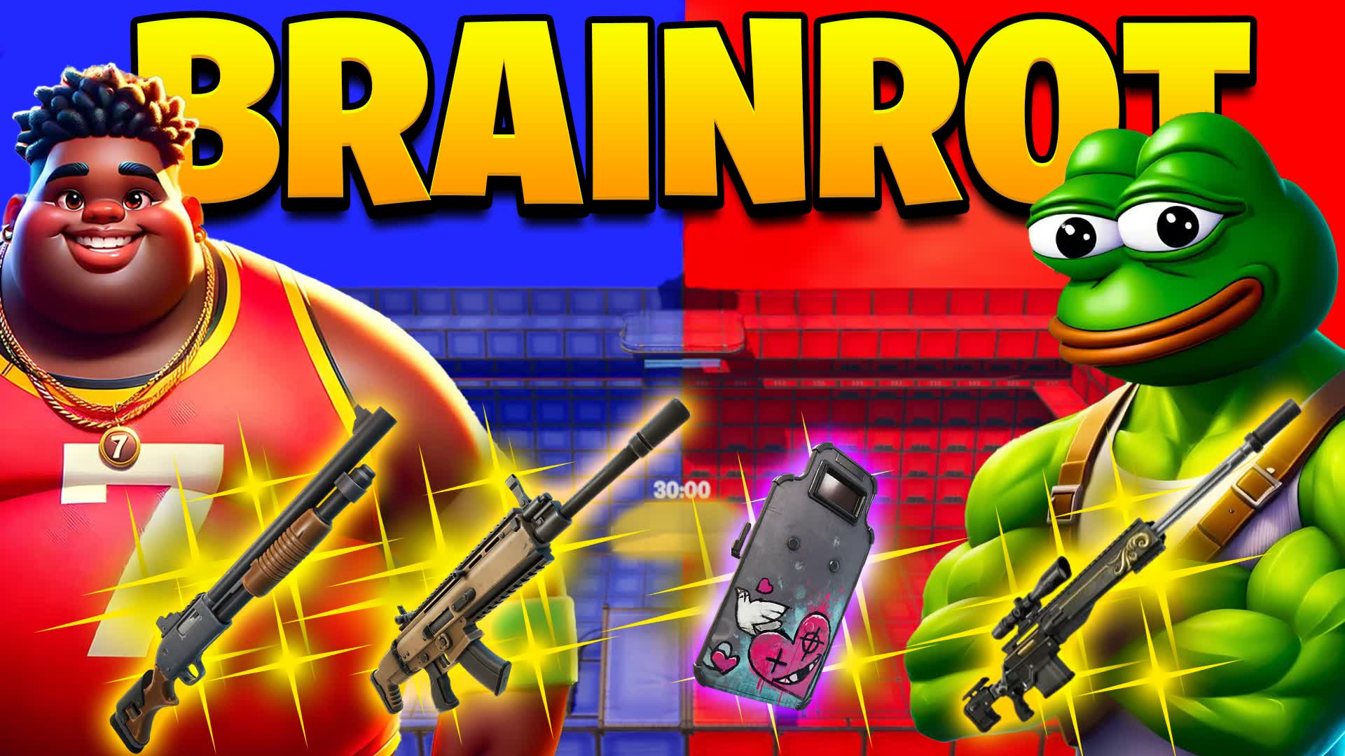 BRAINROT RED VS BLUE 🔴🔵
