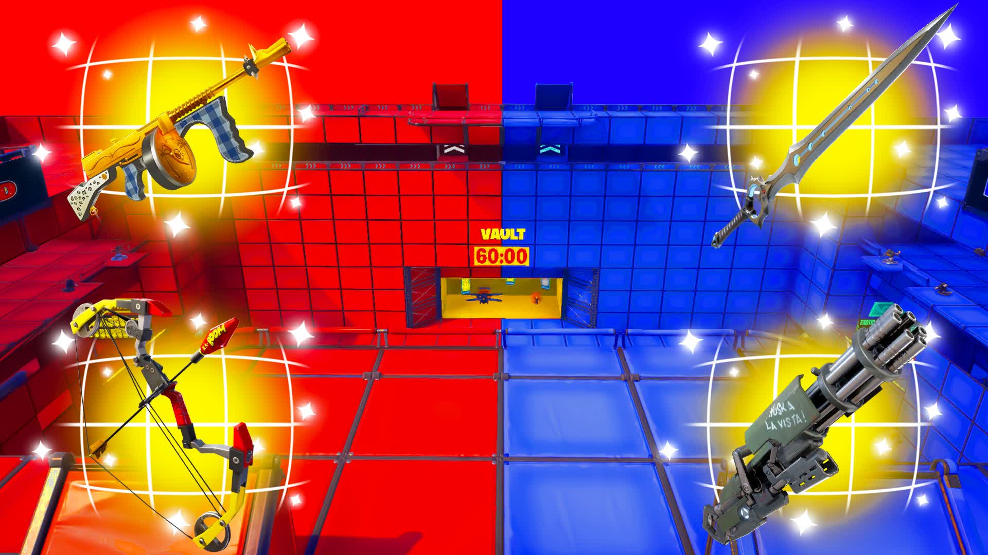 EXTREM OP RED VS BLUE 🔴🔵