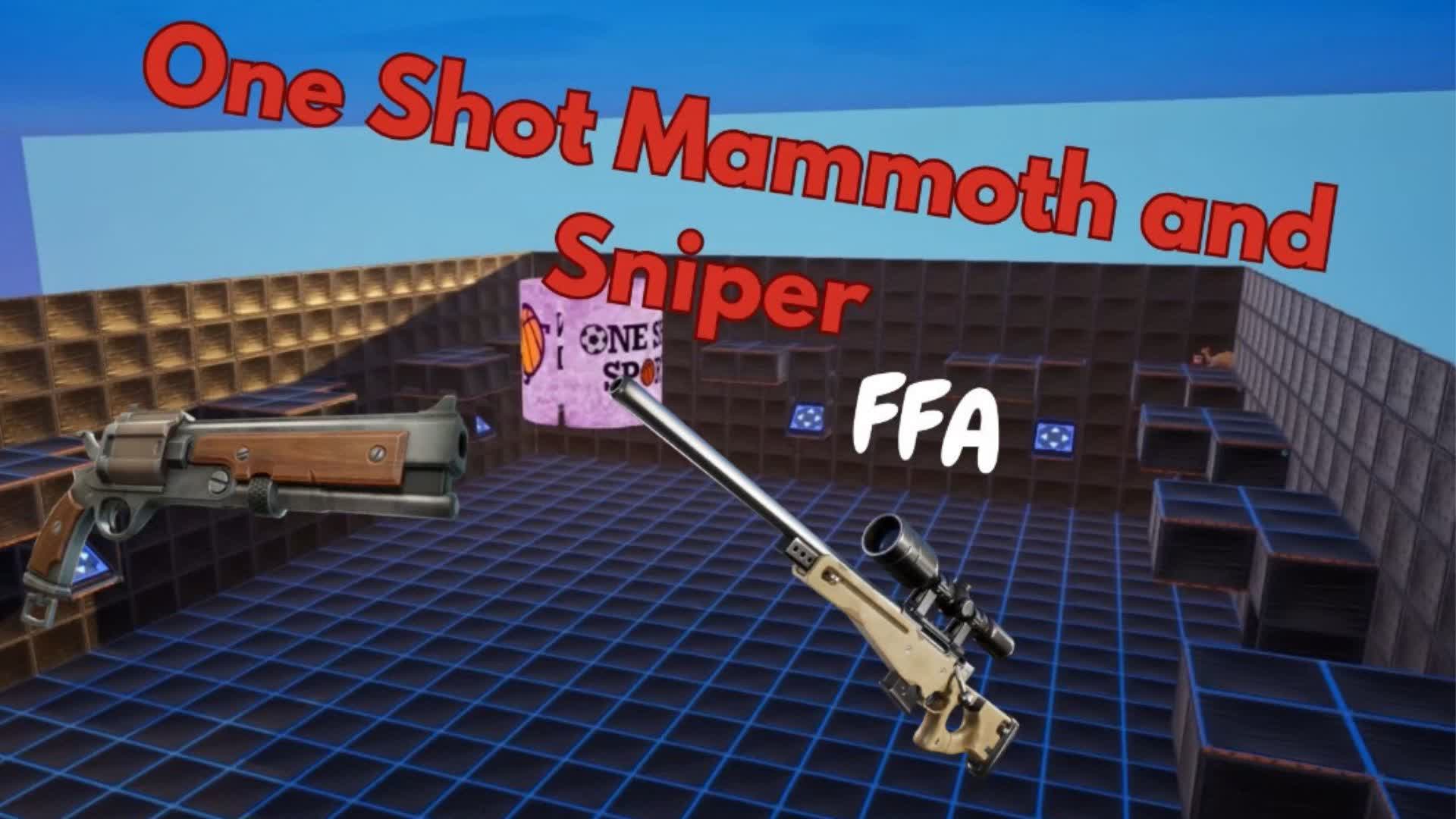 One Shot FFA🎯 Mammoth and Snipers😮‍💨