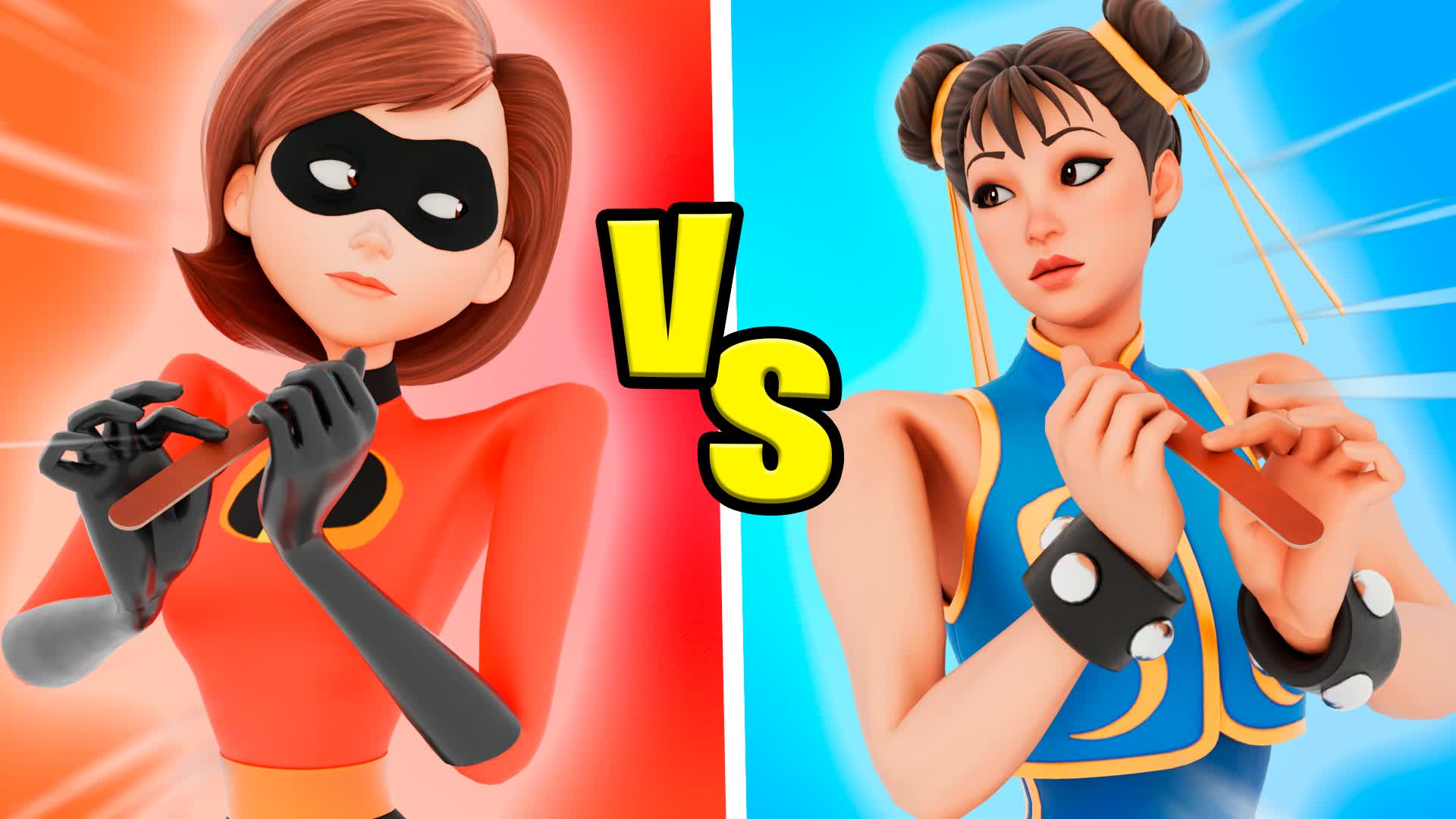 Chun Li VS Elastigirl
