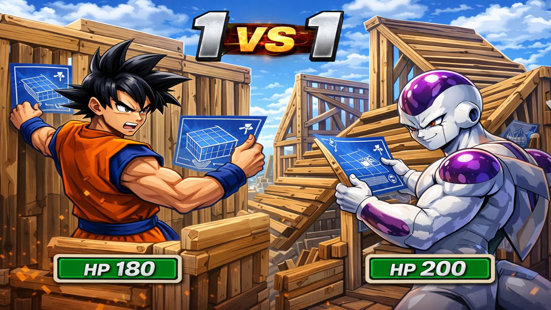 GOKU 1V1 – Skin & HP Switch (180-200)