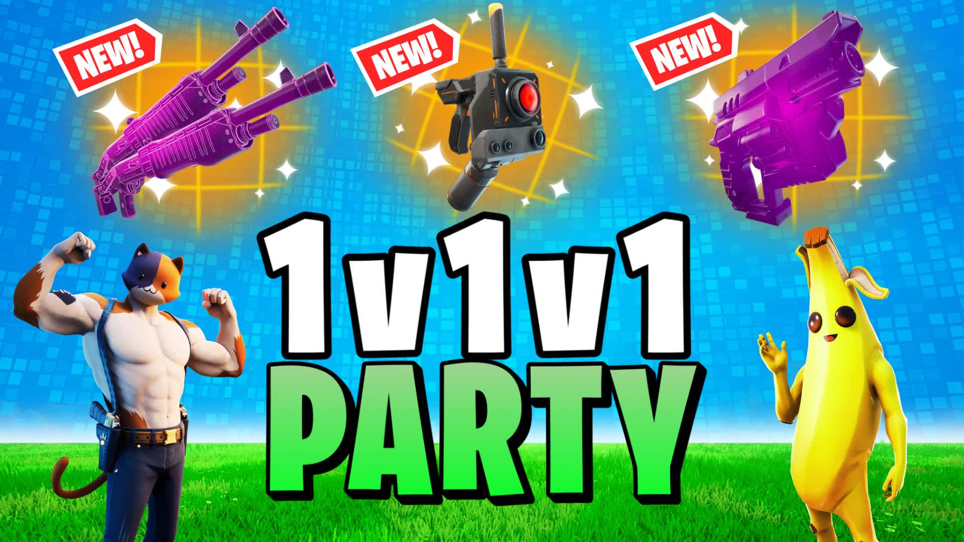 1V1V1 PARTY RELOAD 1V1 FFA