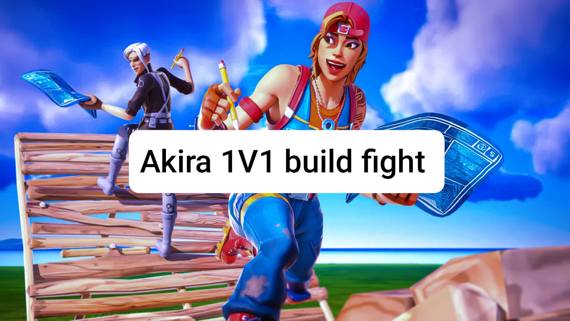 Akira 1V1 build fight v2