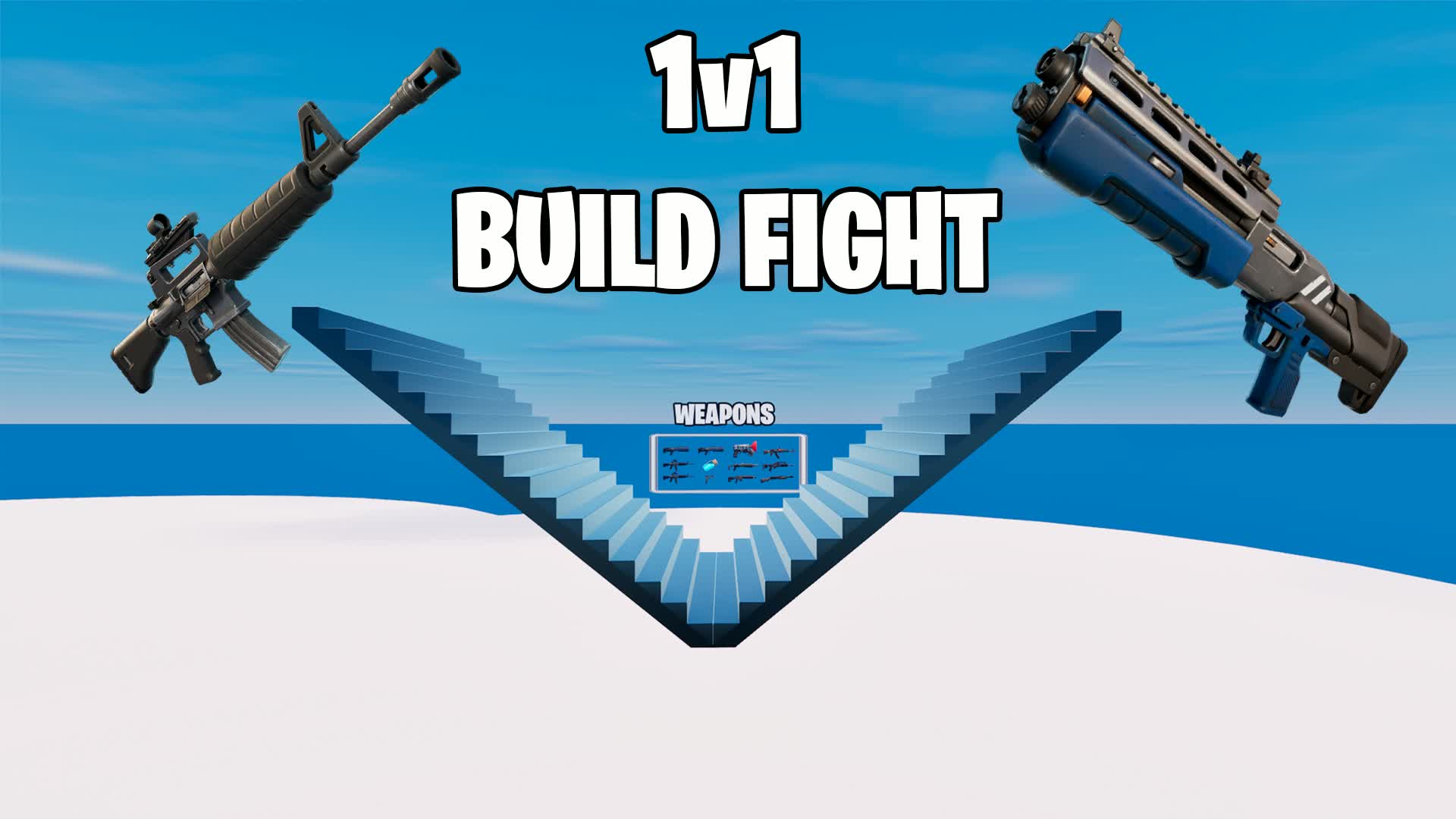 1V1 CLEAR  BIULD FIGHT 🤠