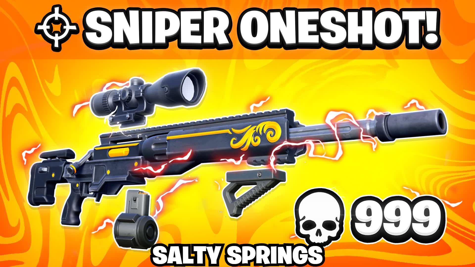 🎯SNIPER ONESHOT 💥SALTY SPRINGS
