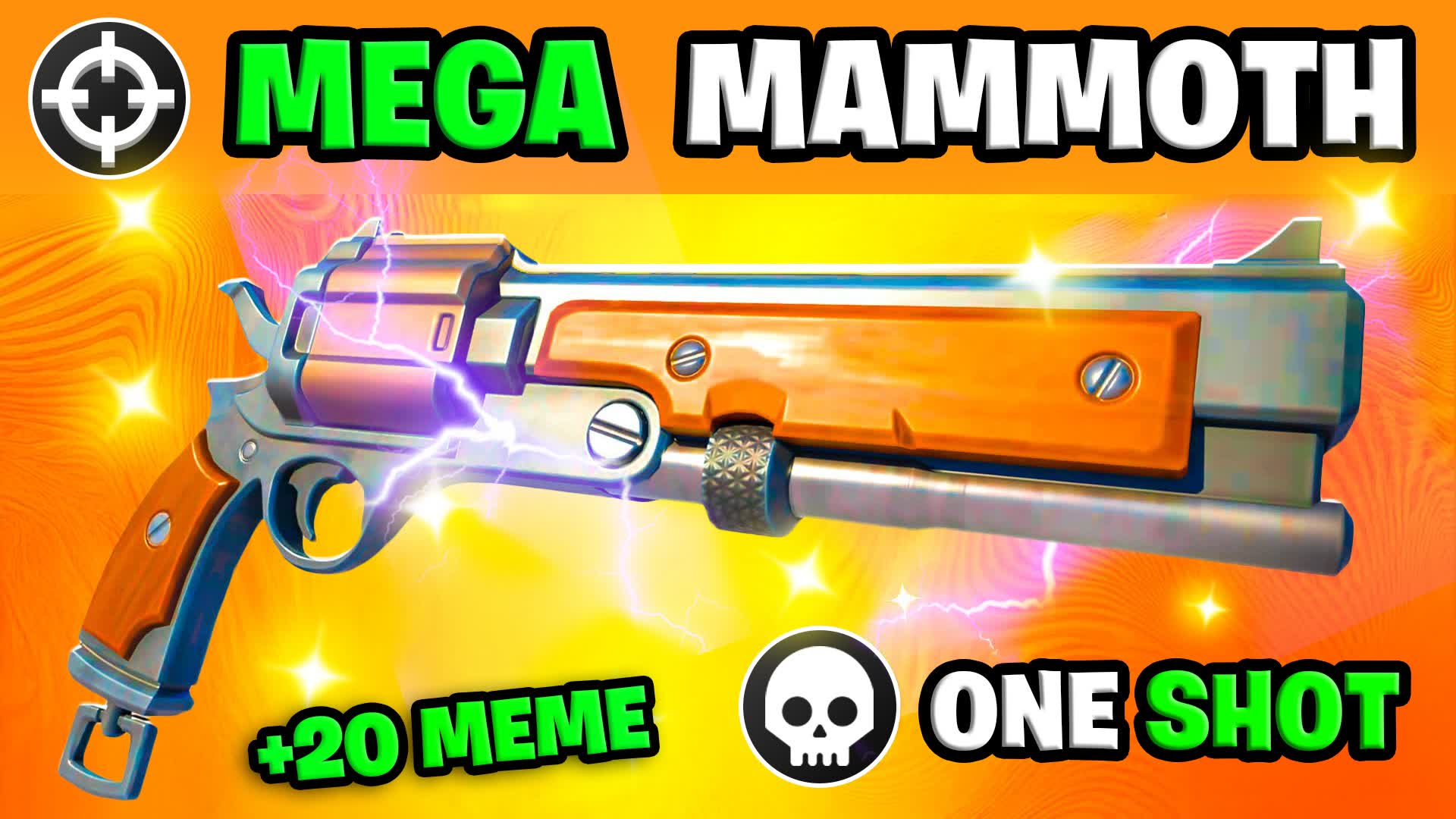 🎯MEGA MAMMOTH PISTOL ONLY ONE SHOT🔫