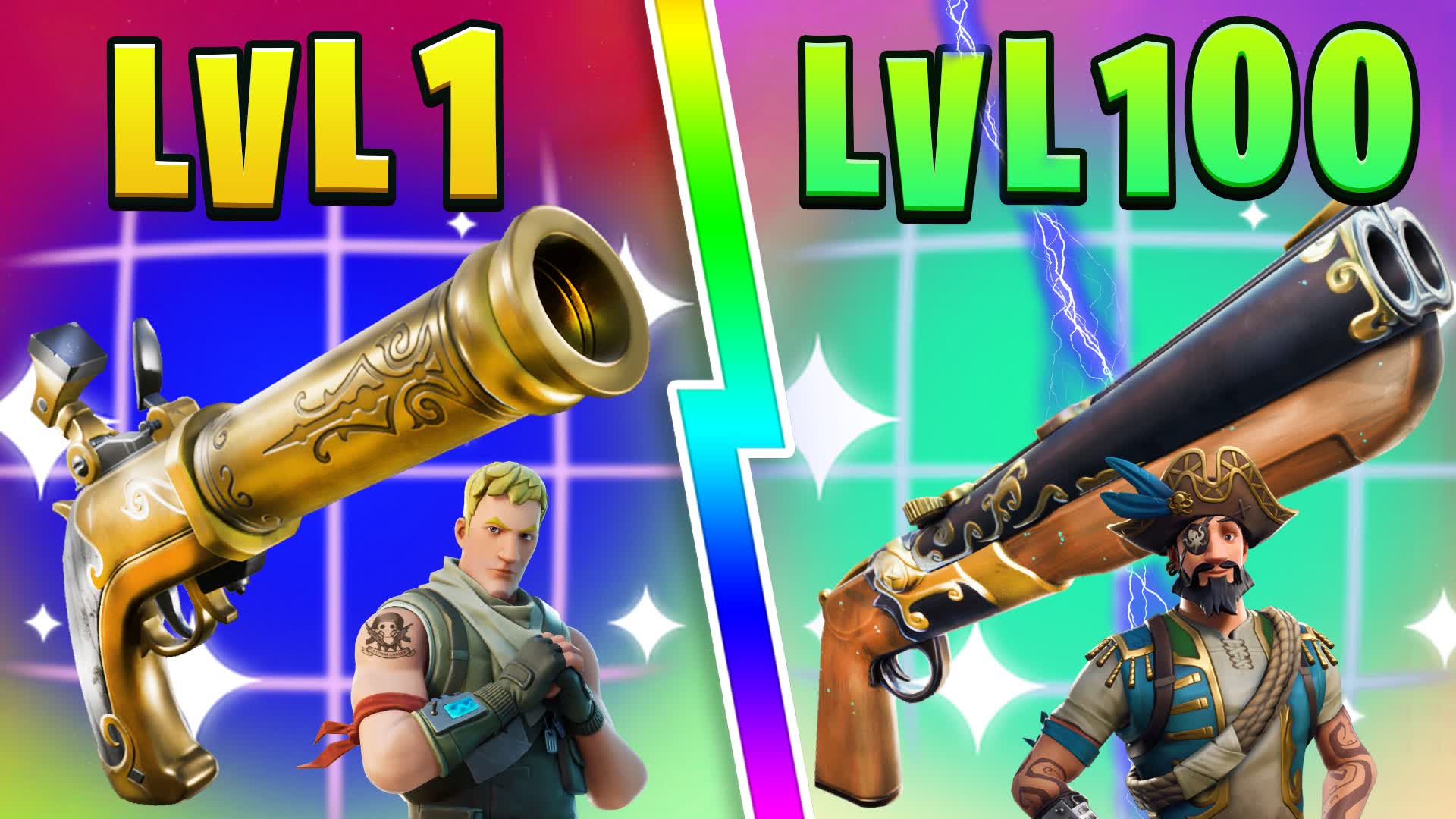 PIRATE GUN GAME🔫ONE SHOT 🎯