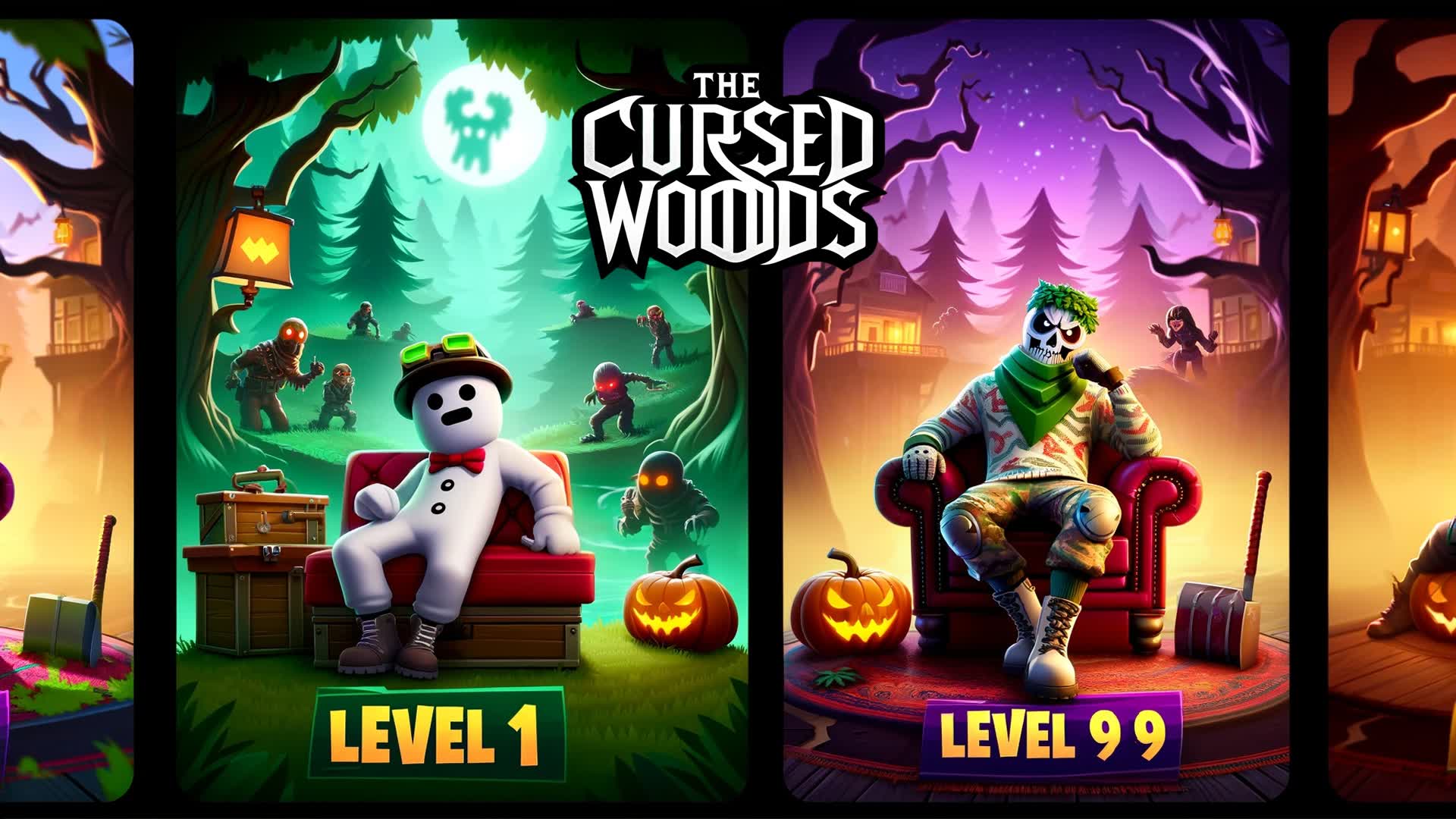 CURSED WOODS ZOMBIE INVASION!