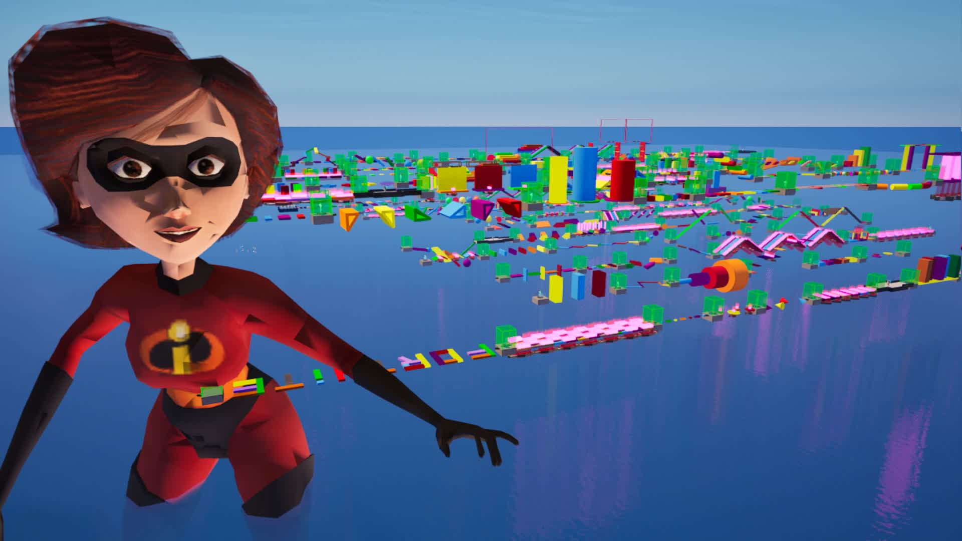 150 LEVEL ELASTIGIRL PARKOUR ⭐