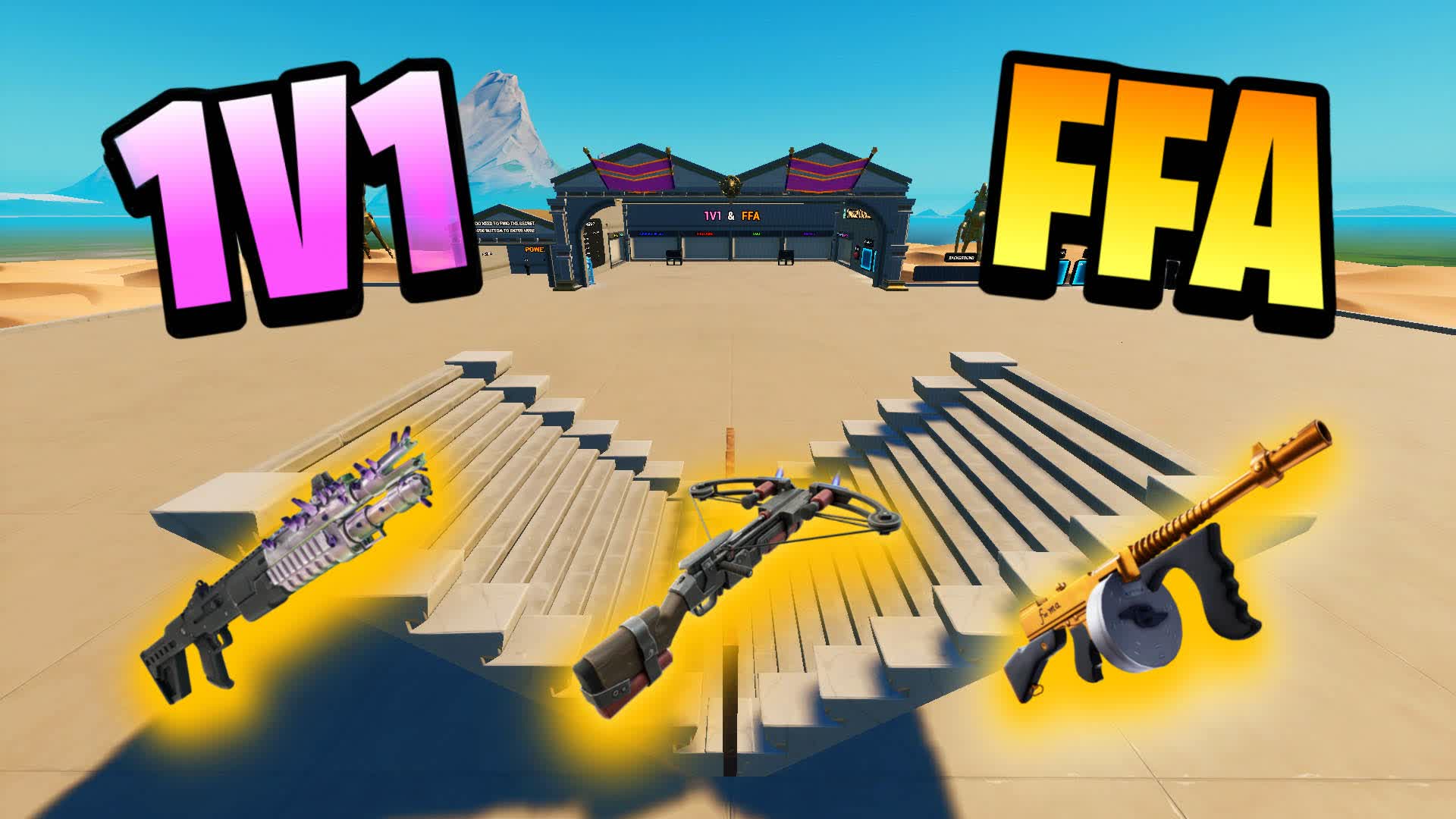 💎 1V1 FFA BUILD FIGHTS 💎