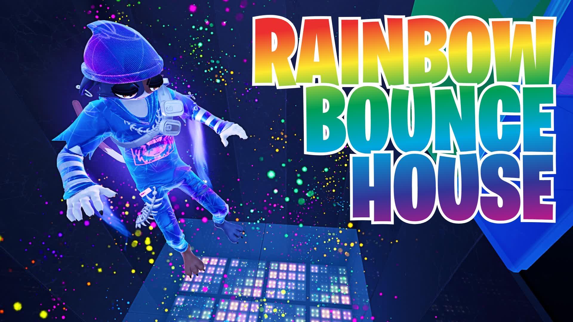 Rainbow Bounce House