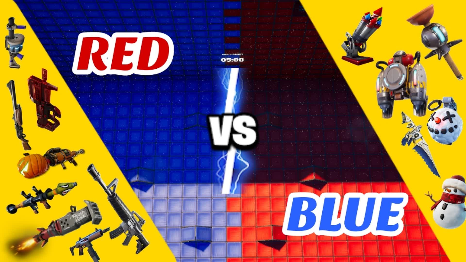 🔴RED❄️VS ❄️ BLUE🔵❄️WINTER❄️