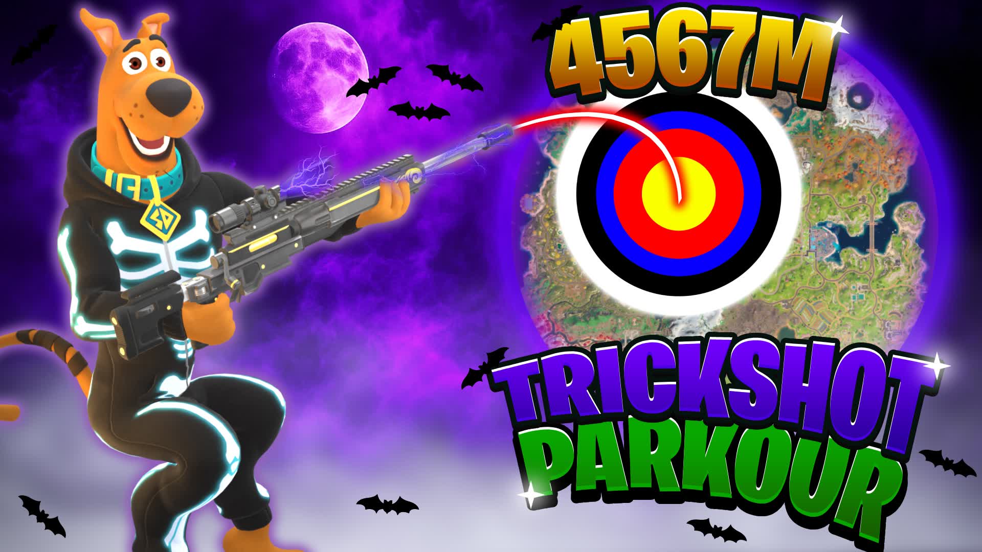 🎯🎃HALLOWEEN TRICKSHOT PARKOUR🎃🎯
