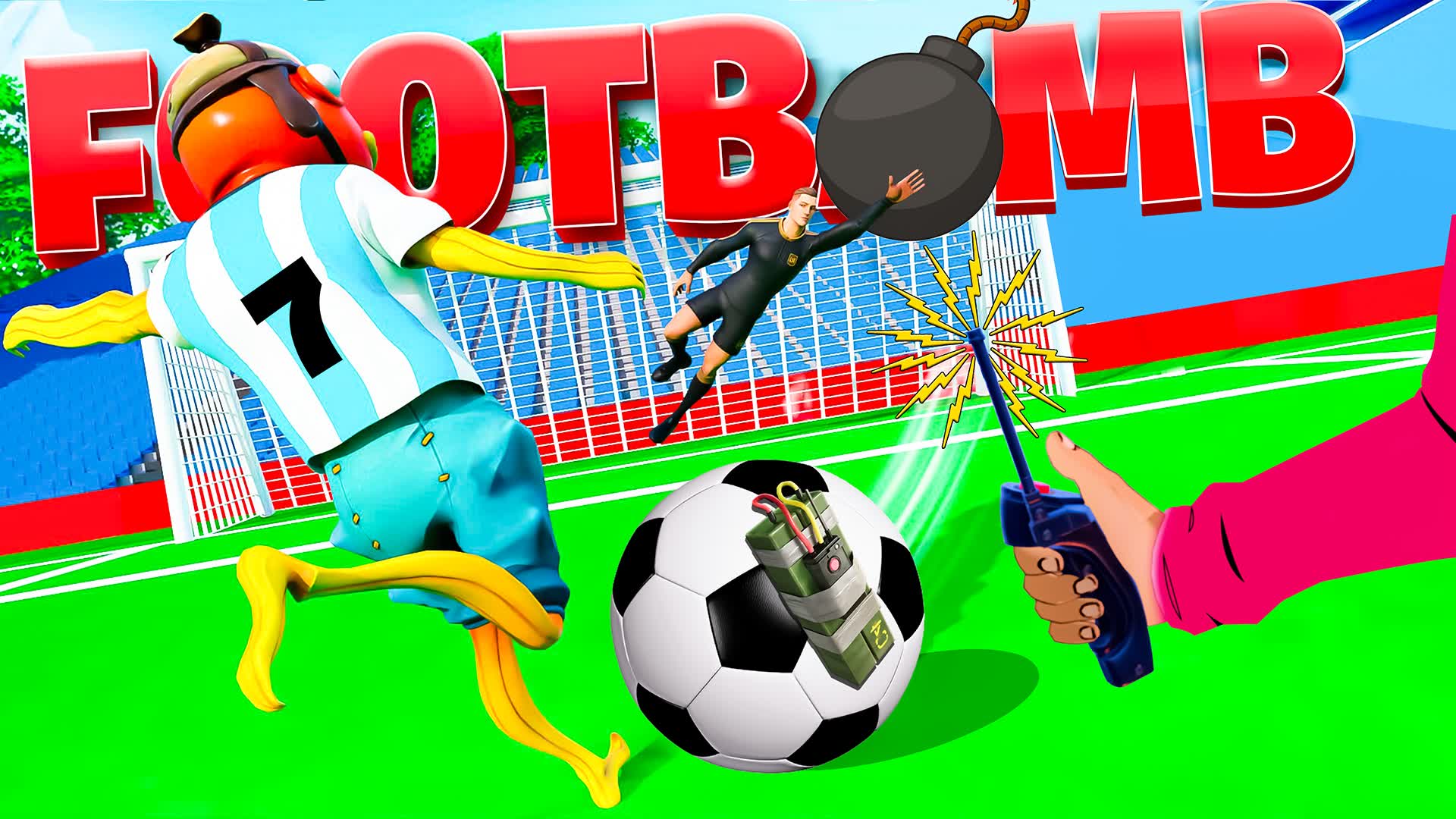 CRAZY FOOT- BOMB WARS ⚽ 💣