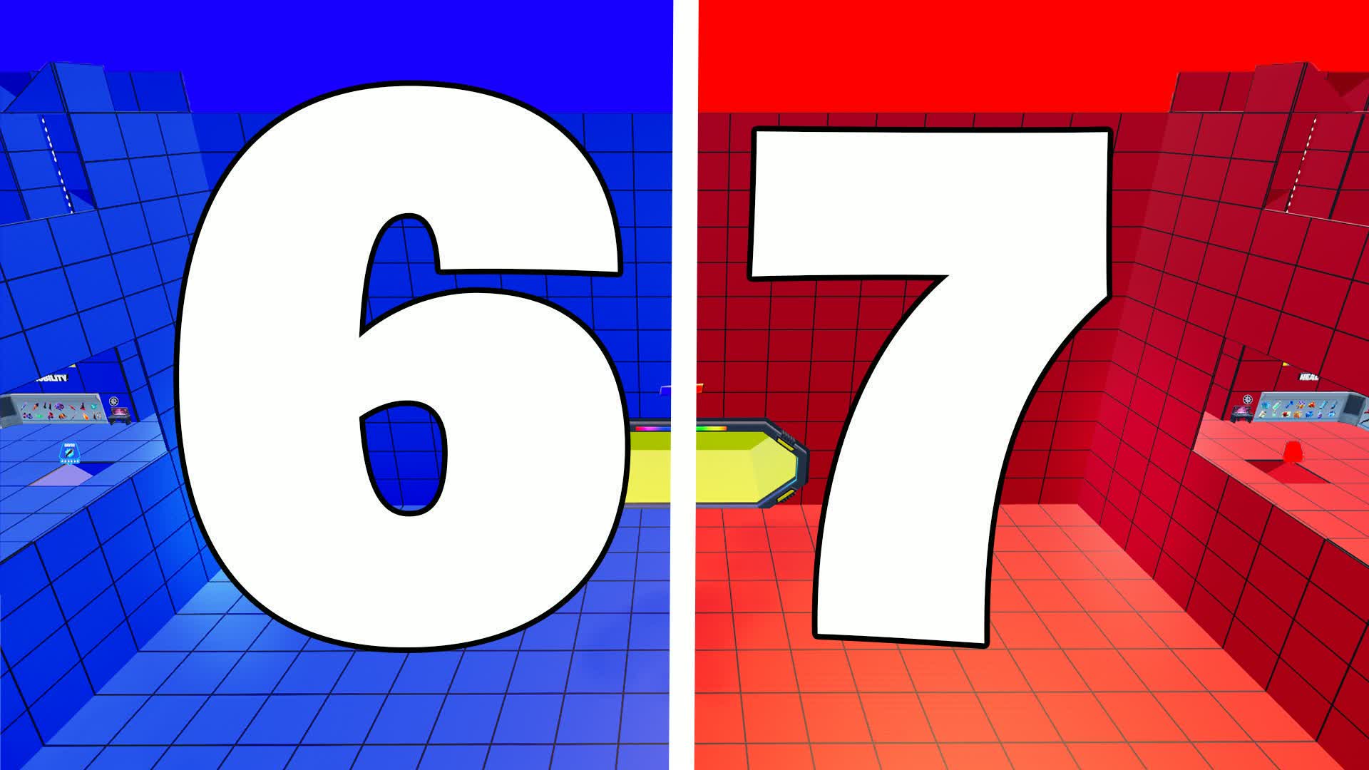 SIX SEVEN RED VS BLUE 🔴🔵 RVB