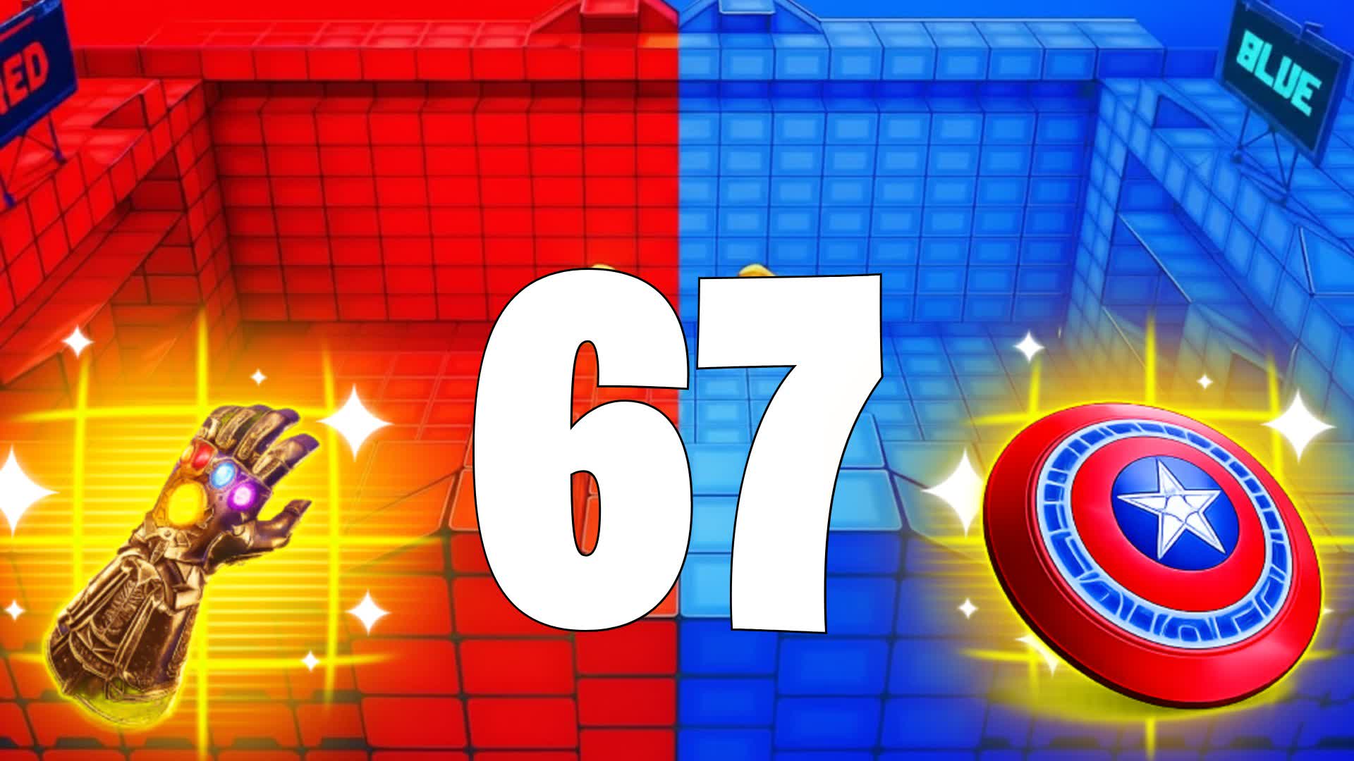 ABSOLUTE 67 RED VS BLUE 🔴🔵