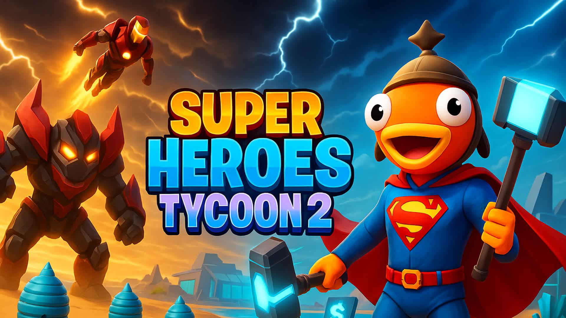🦸 MEGA SUPER HERO TYCOON