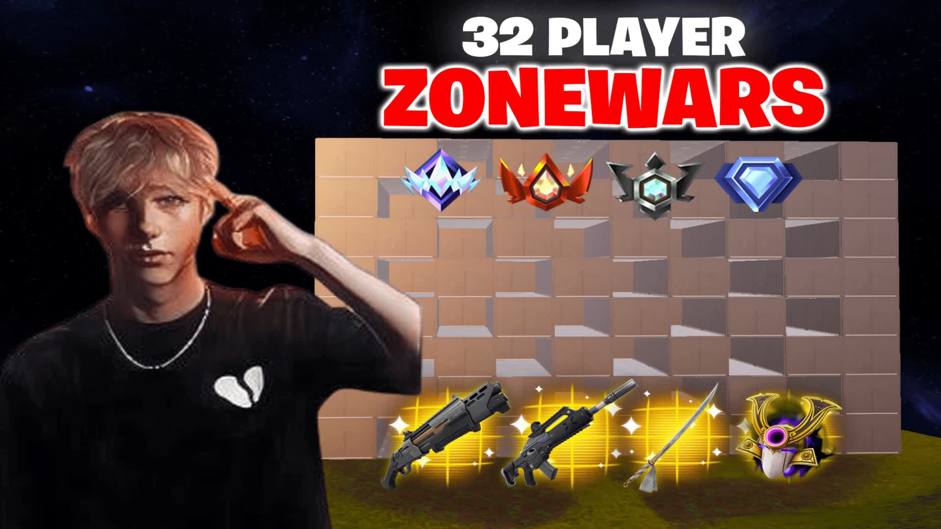 SAVAGE ZONE WARS🏆 [32 PLAYERS LATEGAME]