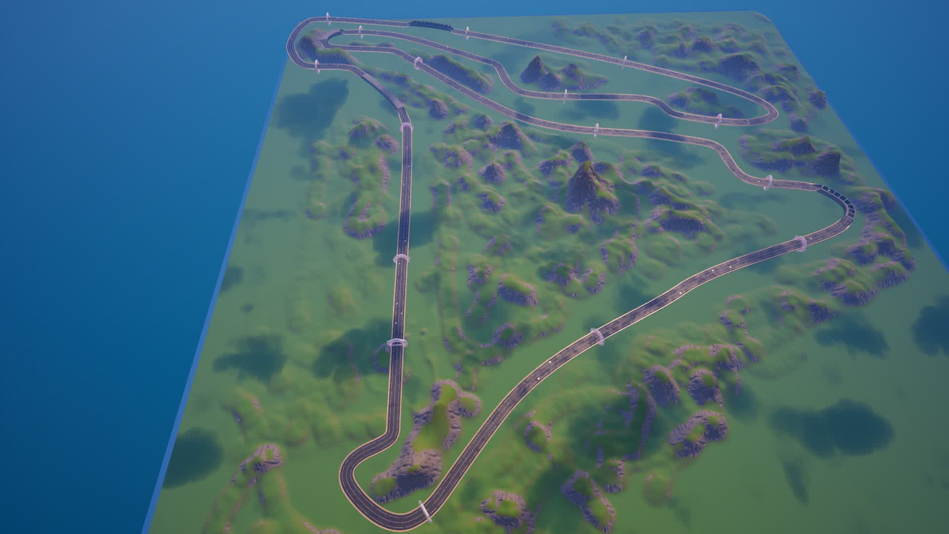 F1 Magny-cours run race car circuit