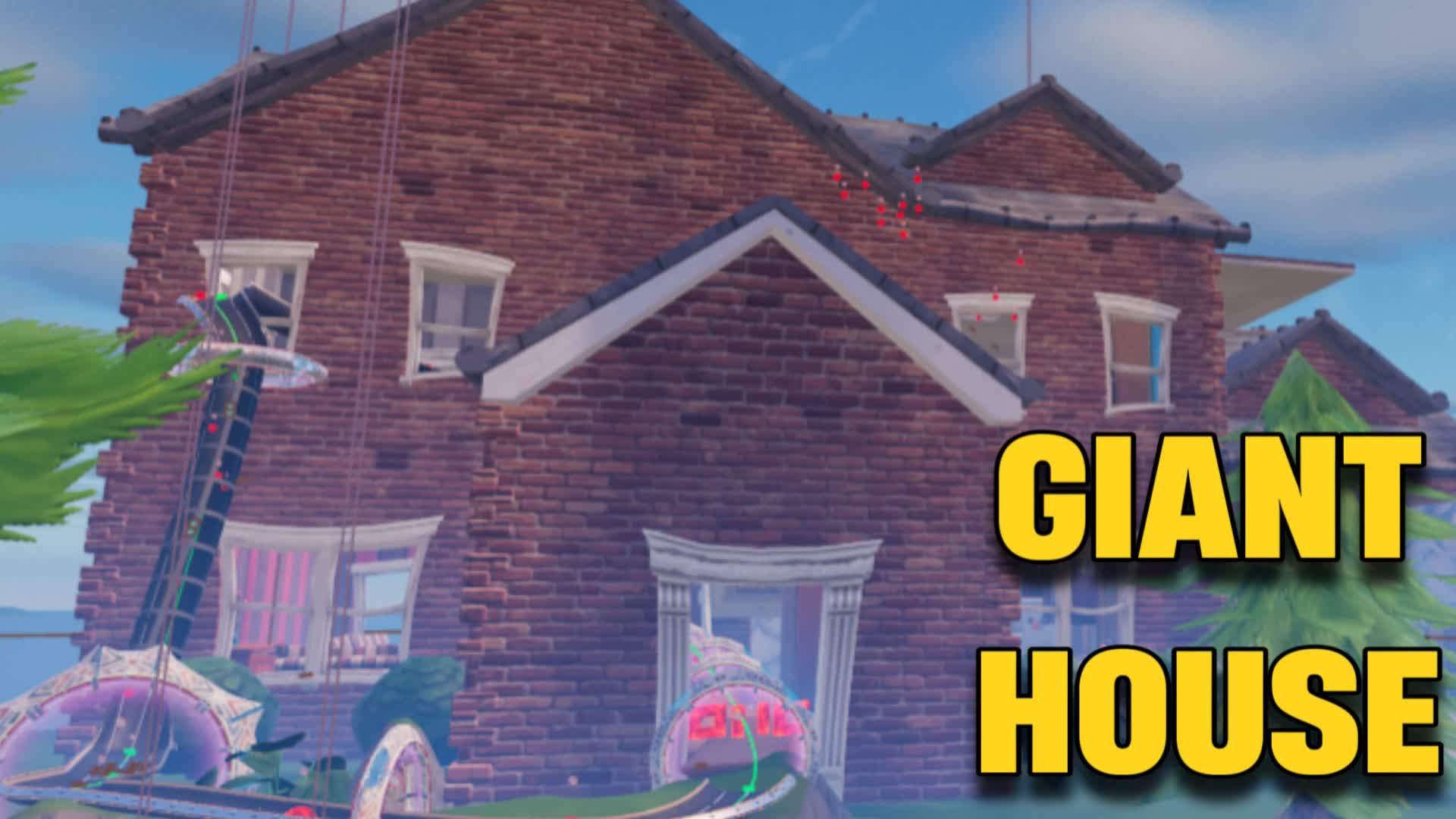 🏠GIANT HOUSE | ROCKET RACING🏠
