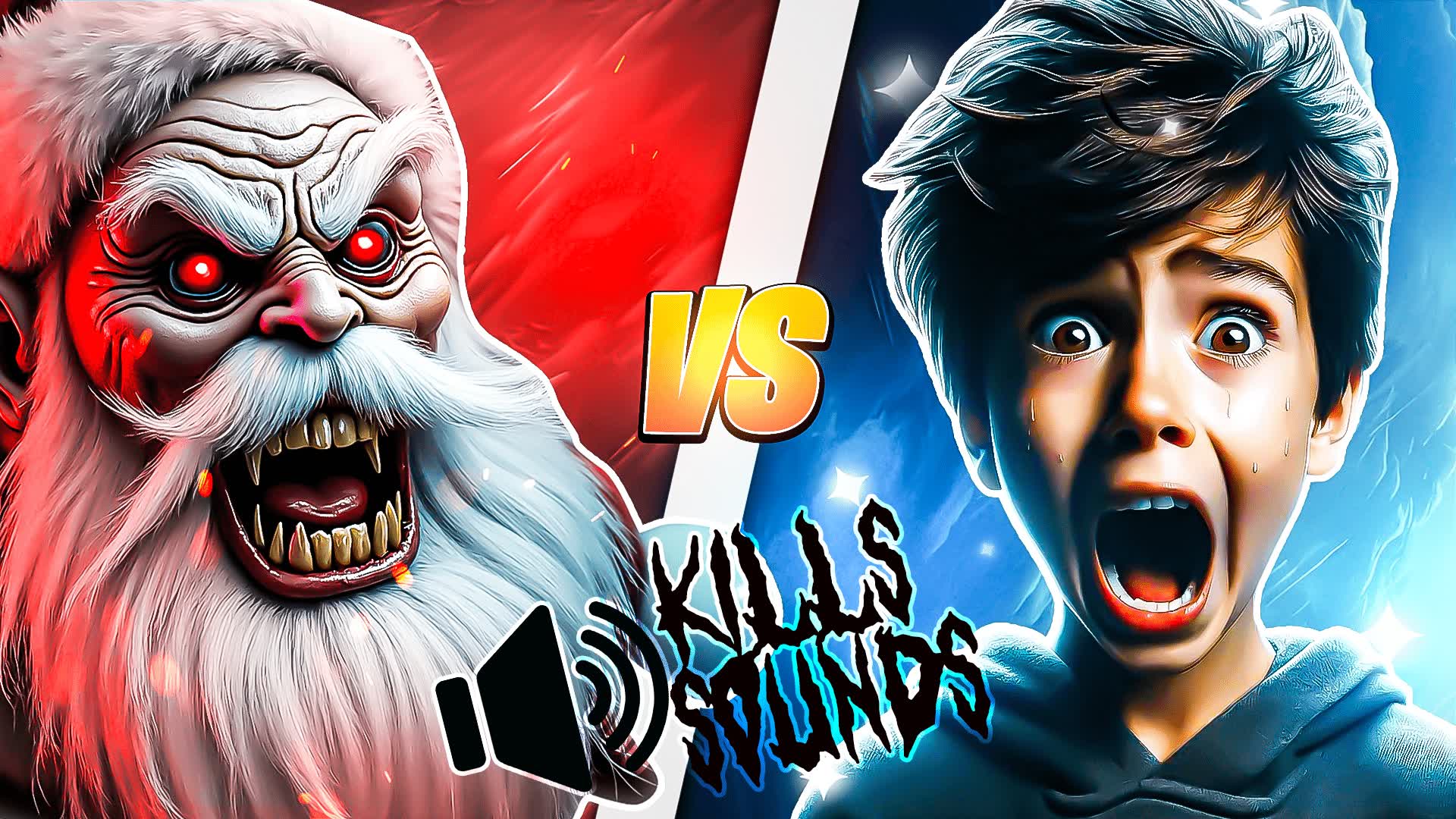 ANGRY SANTA VS KID 🧒 🎅 CHRISTMAS RVB