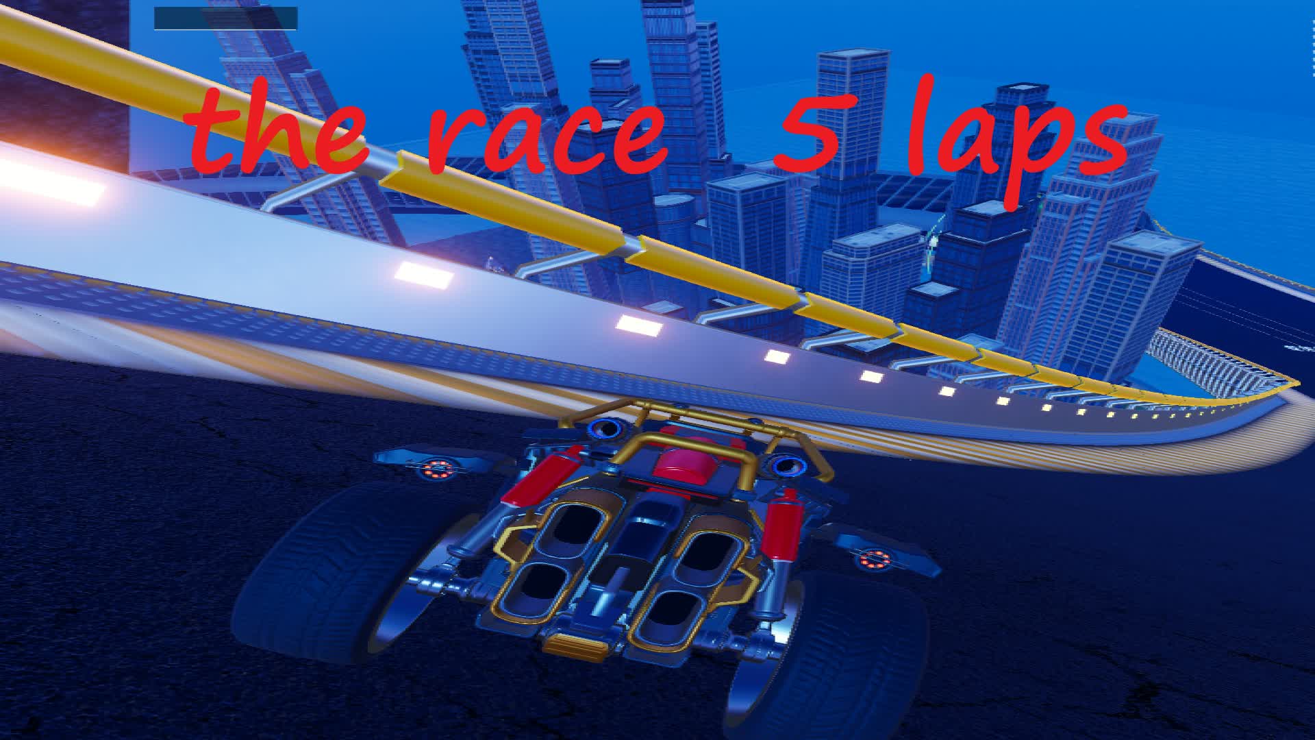 THE RACE 5 LAPS