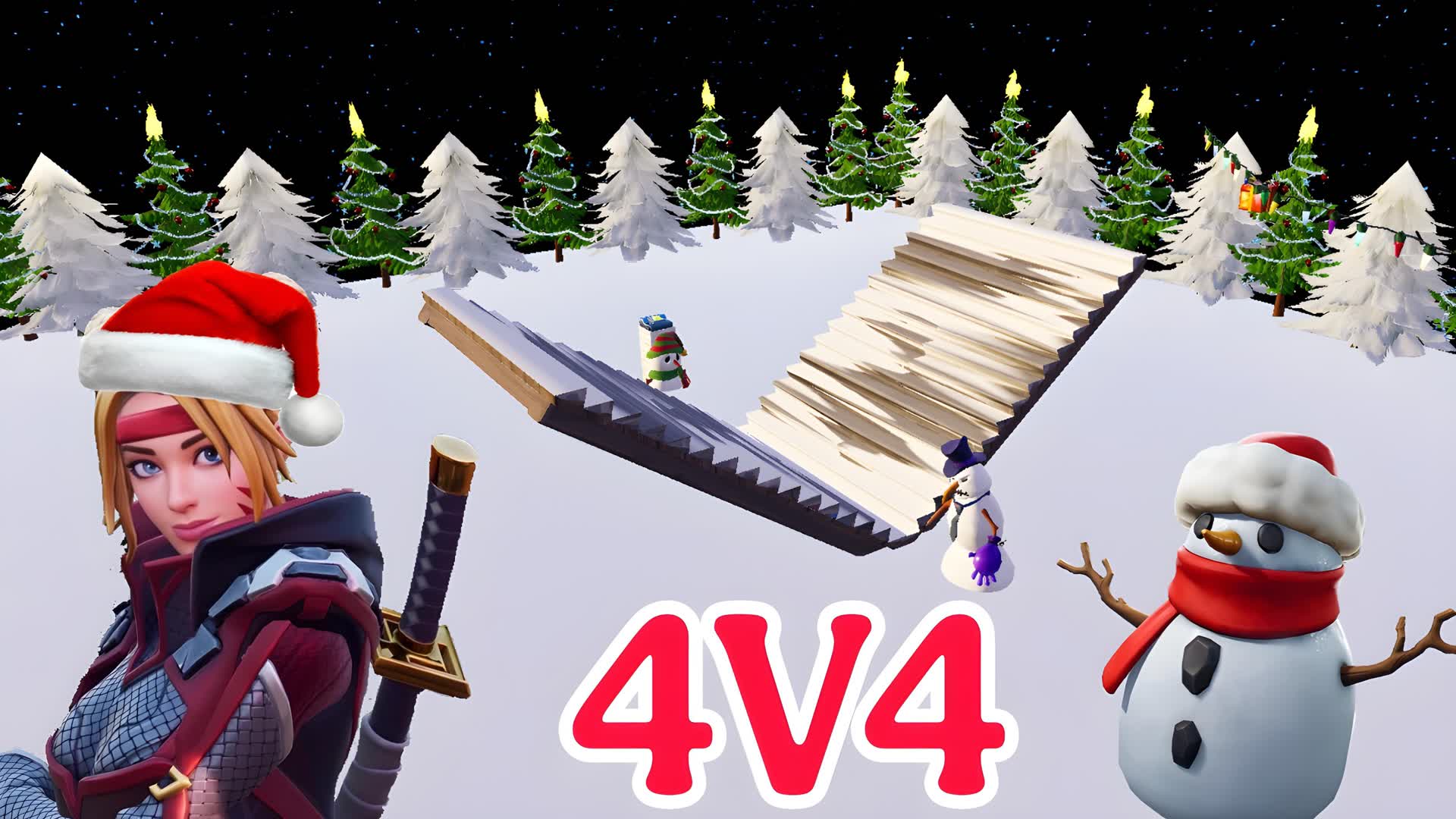 4V4 BUILD FIGHT