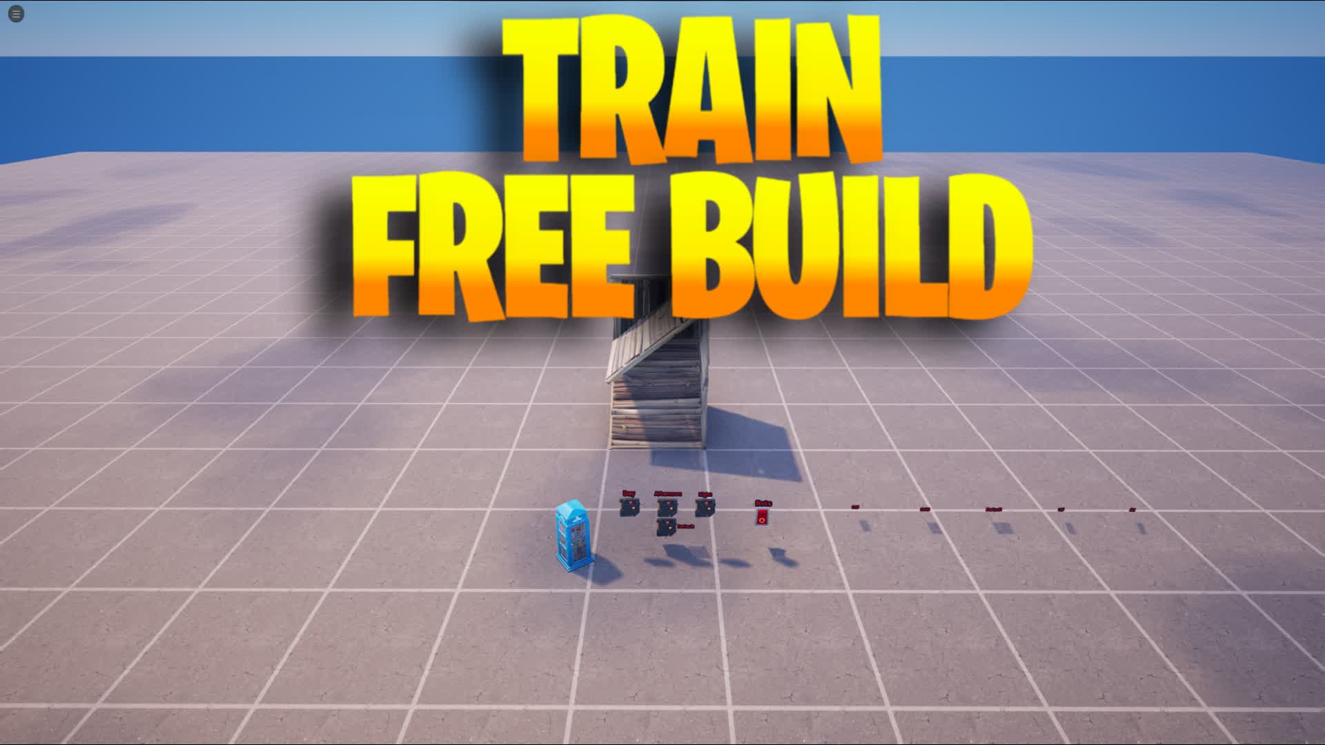 TRAIN FREE BUILD 💫