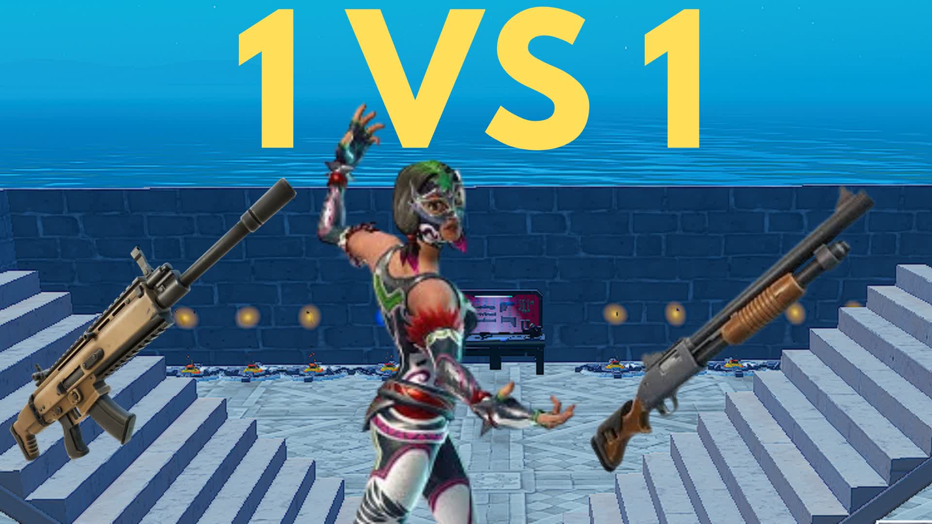 1v1 Buildfights /  Clean Map