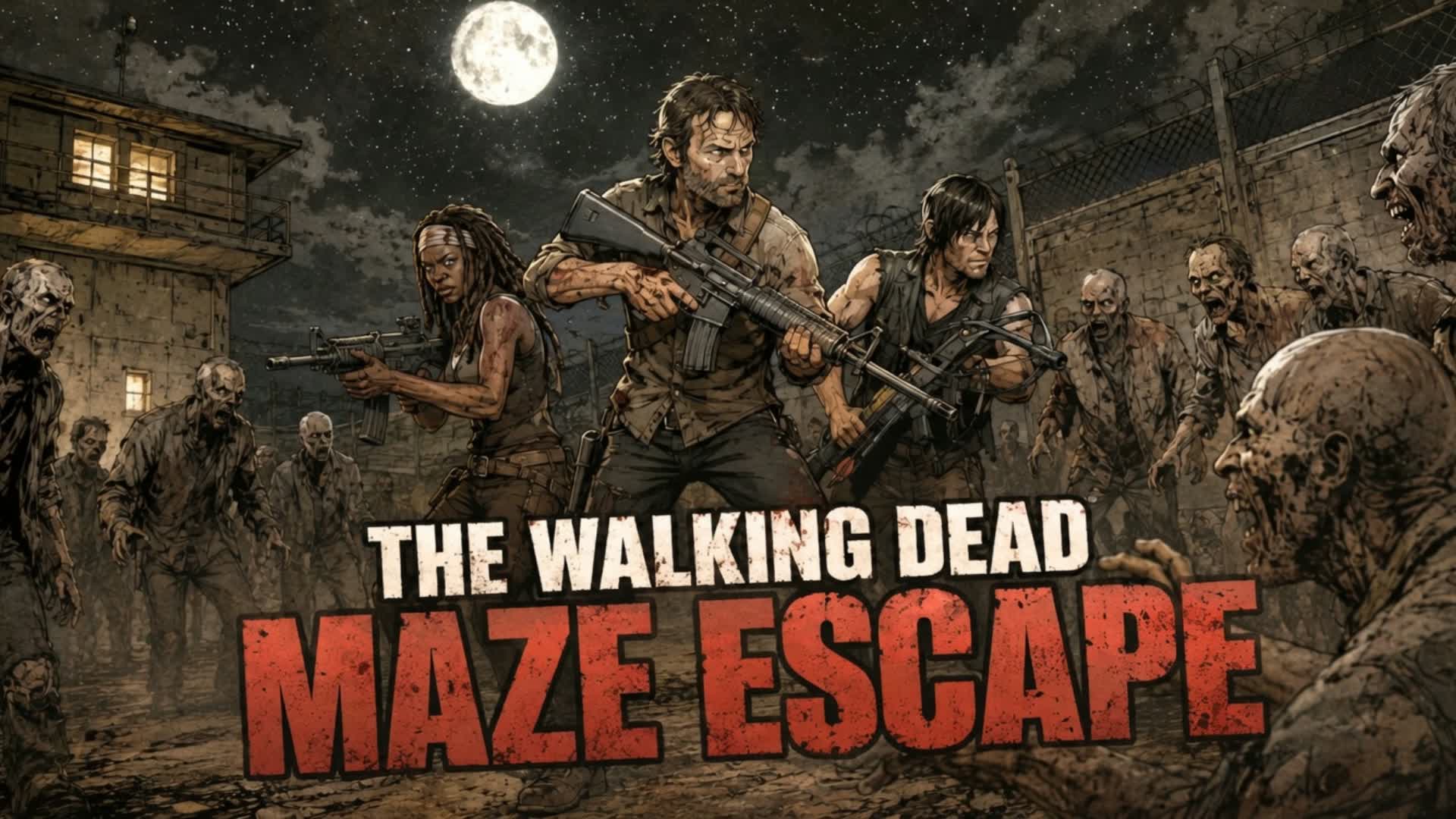 Escape from the maze 🏃‍♂️💨🧟