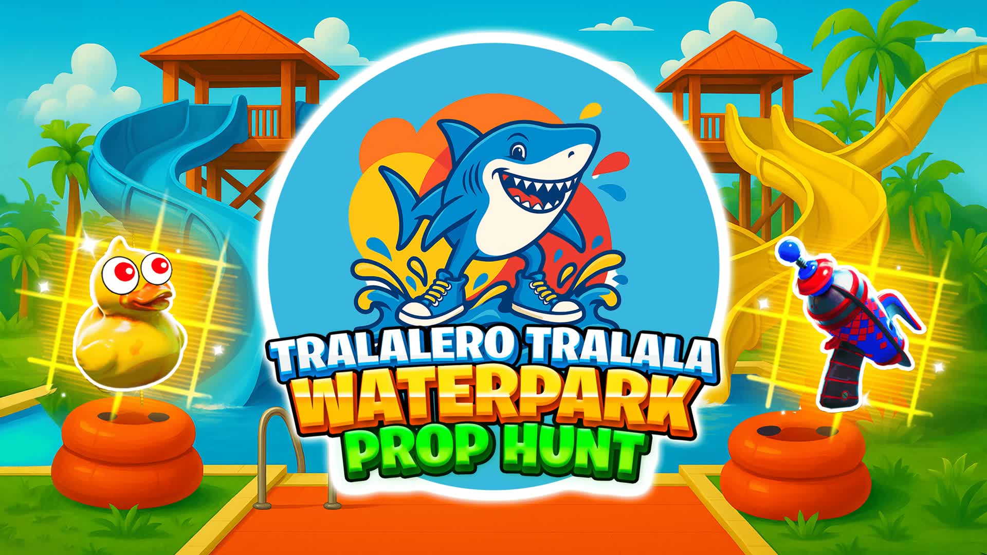 WATERPARK PROP HUNT (Prop Hunt Worlds)