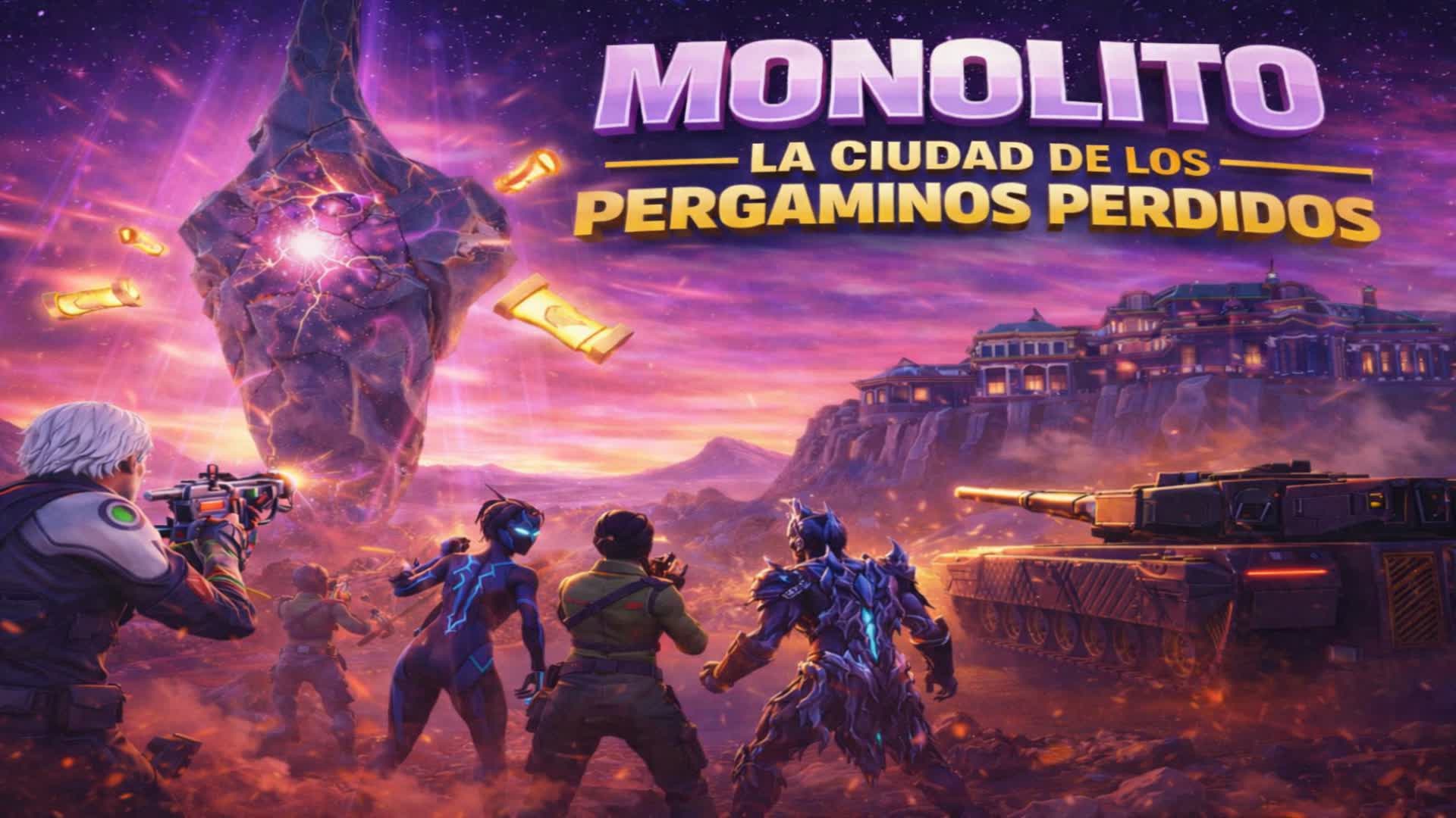 Monolito y Los pergaminos Perdidos