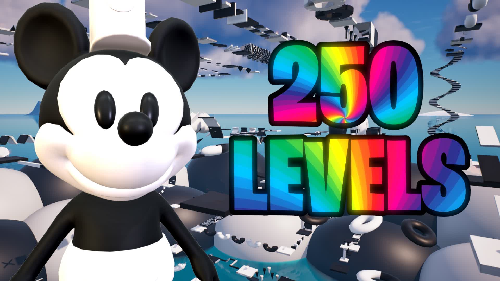 250 LEVEL OBBY PARKOUR ⬜⬛