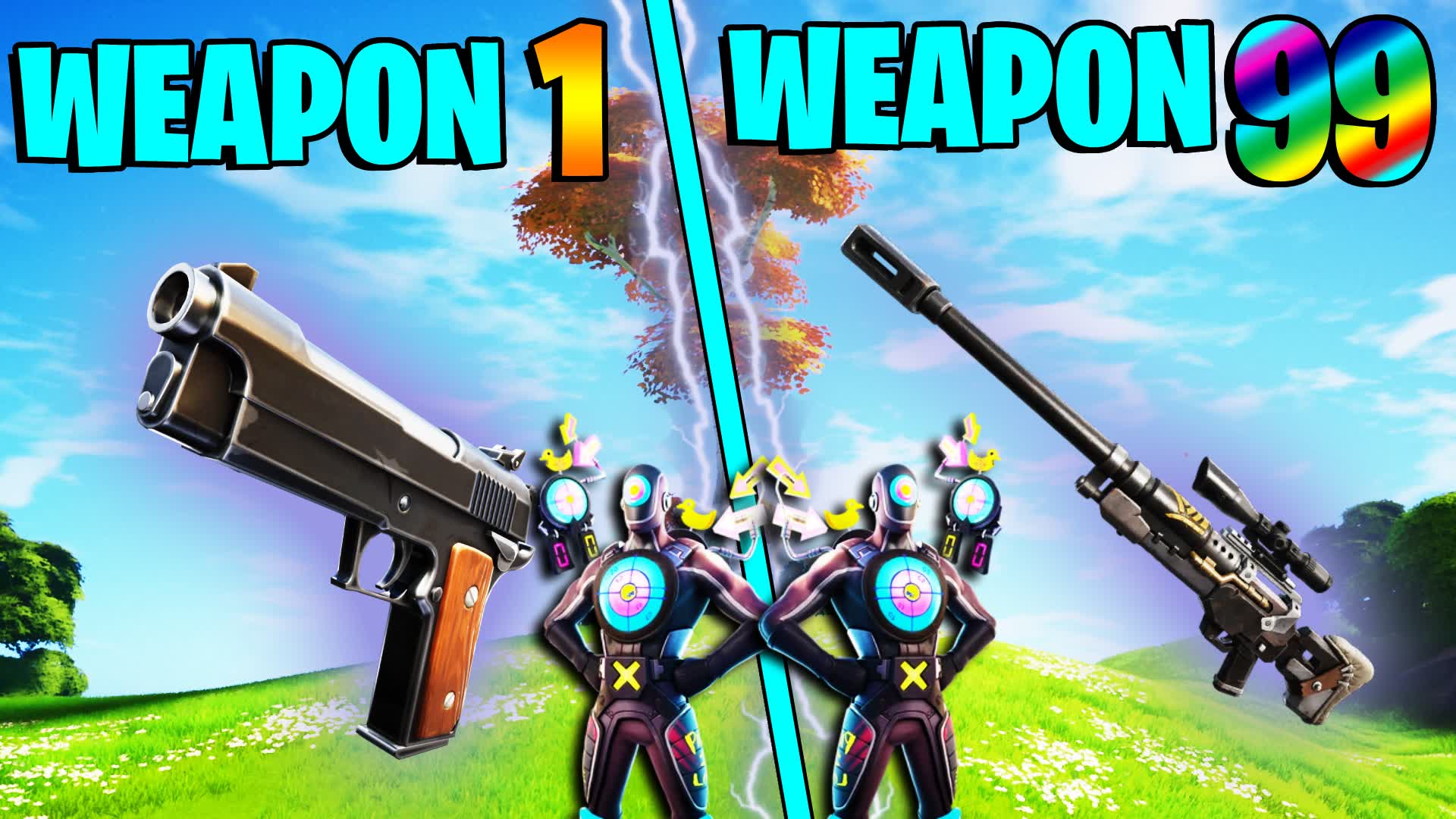 🔫GUN GAME - 99 BOT ROYAL🤖
