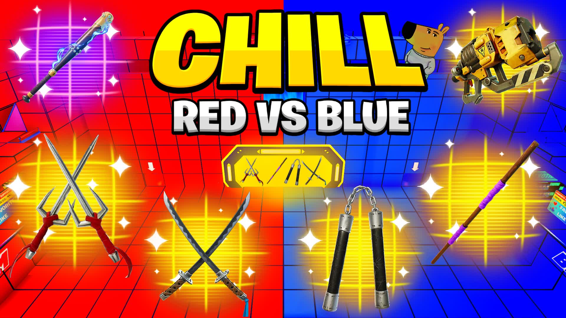 CHILL RED VS BLUE 🔵🔴TMNT UNC BHE RASF