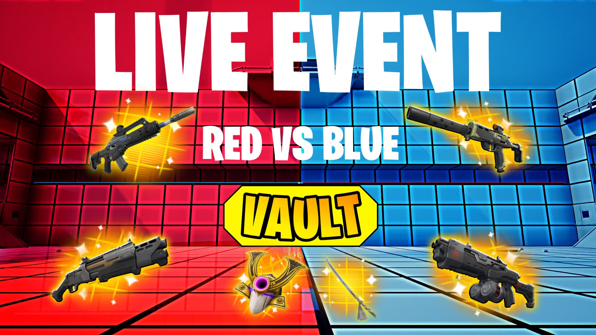 RED VS BLUE LIVE EVENT🔴🔵