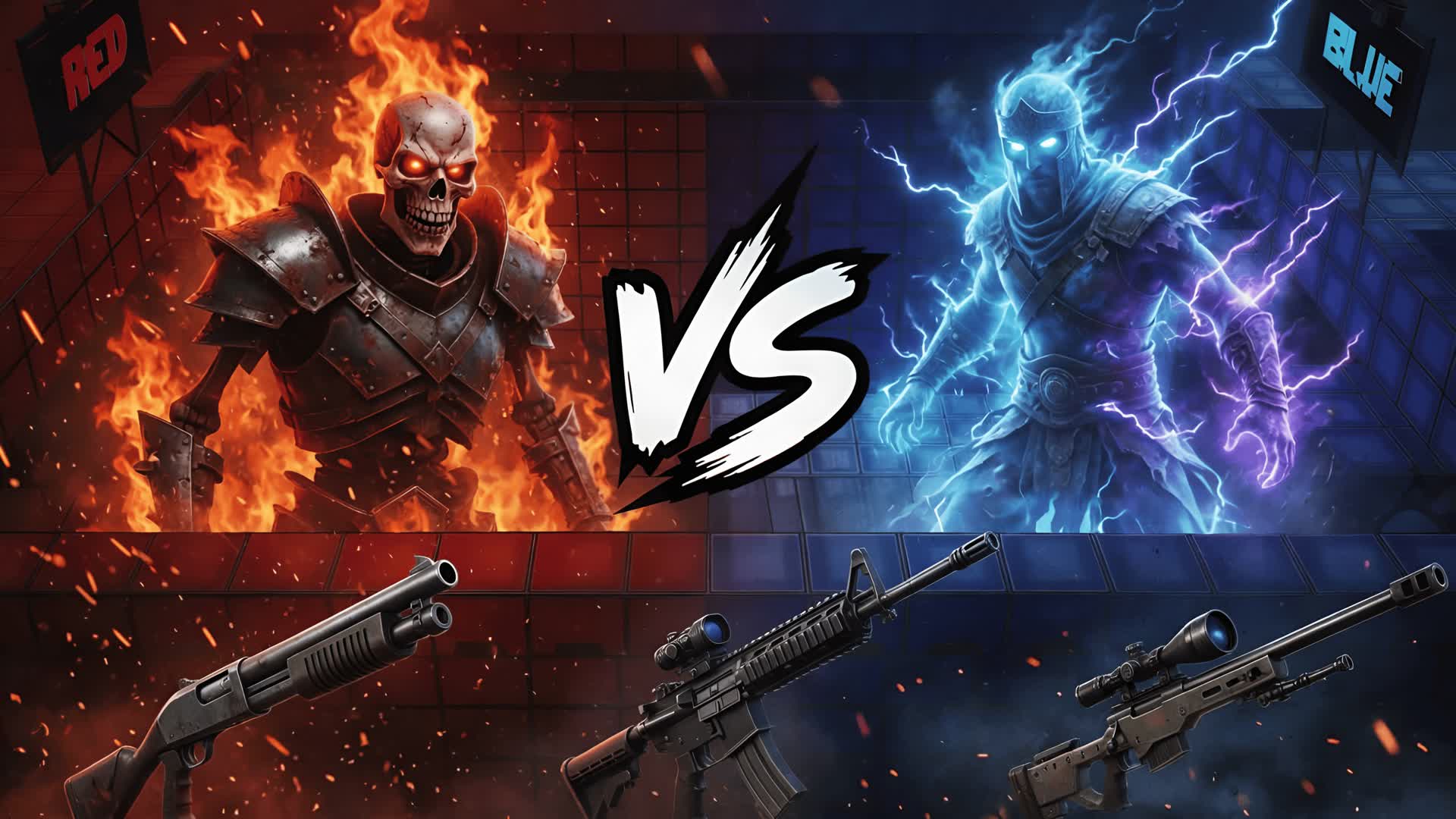 RED VS BLUE OG fight 🔴🔴