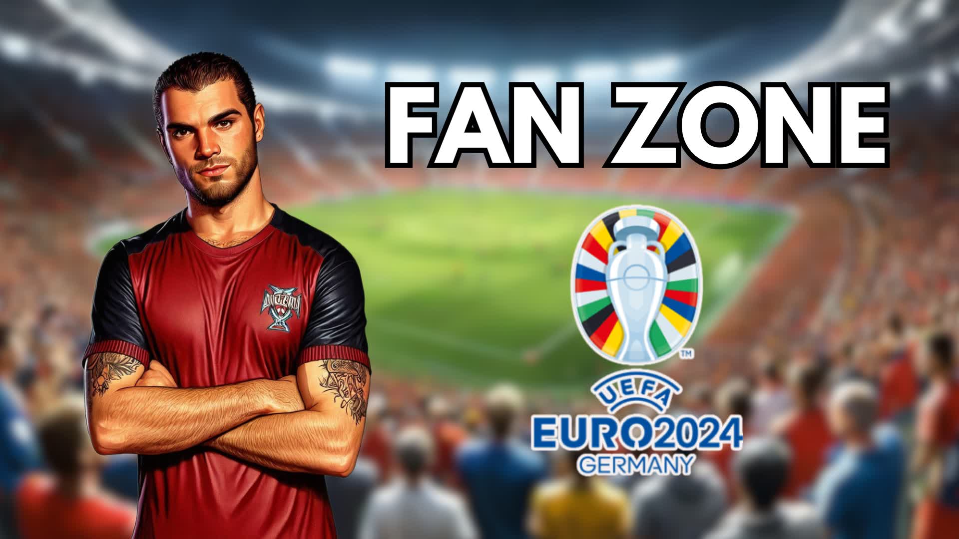⚽ EURO FAN ZONE FOOTBALL