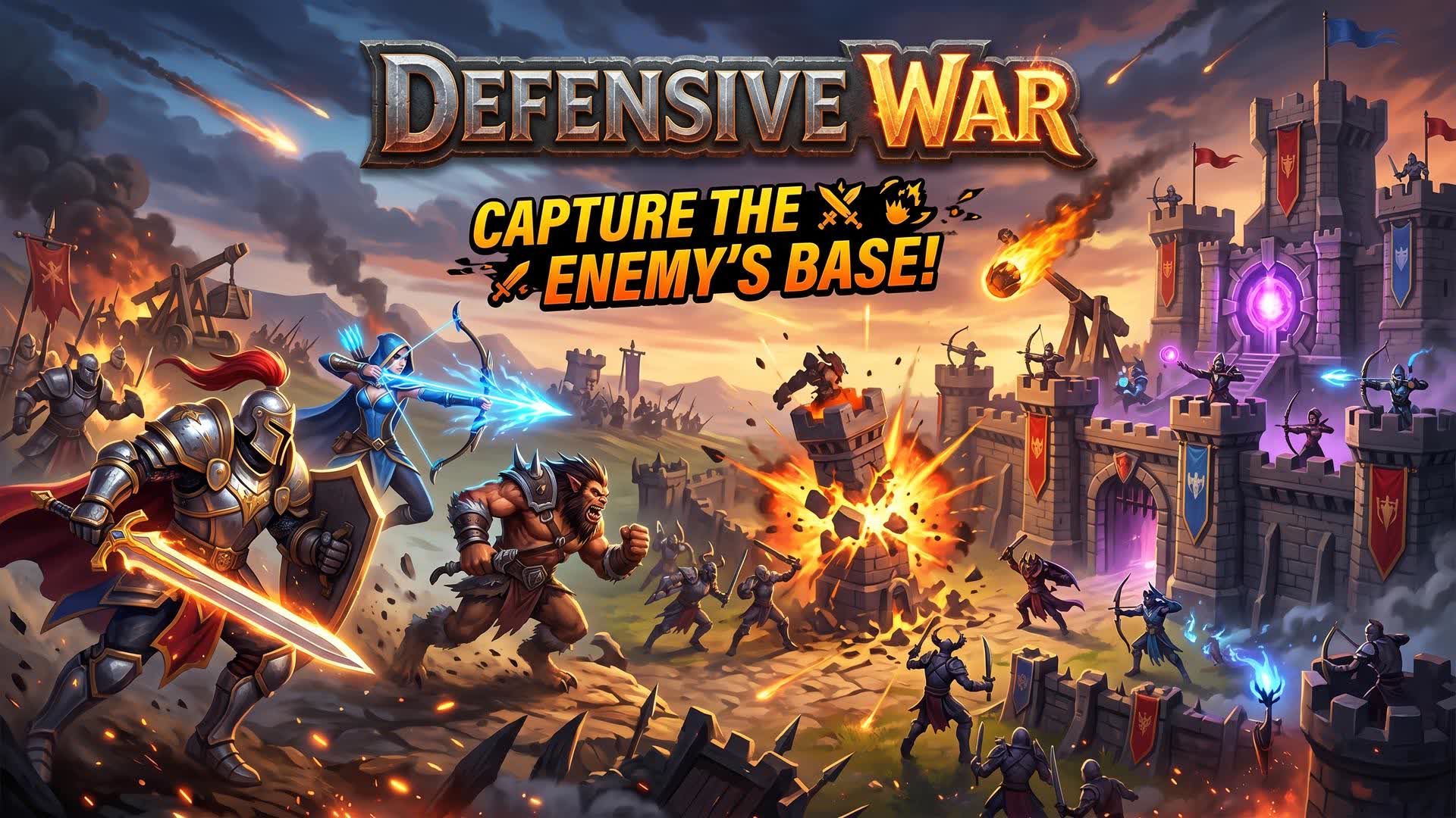 【MOBA】Defensive war　相手の陣地を占領しろ！