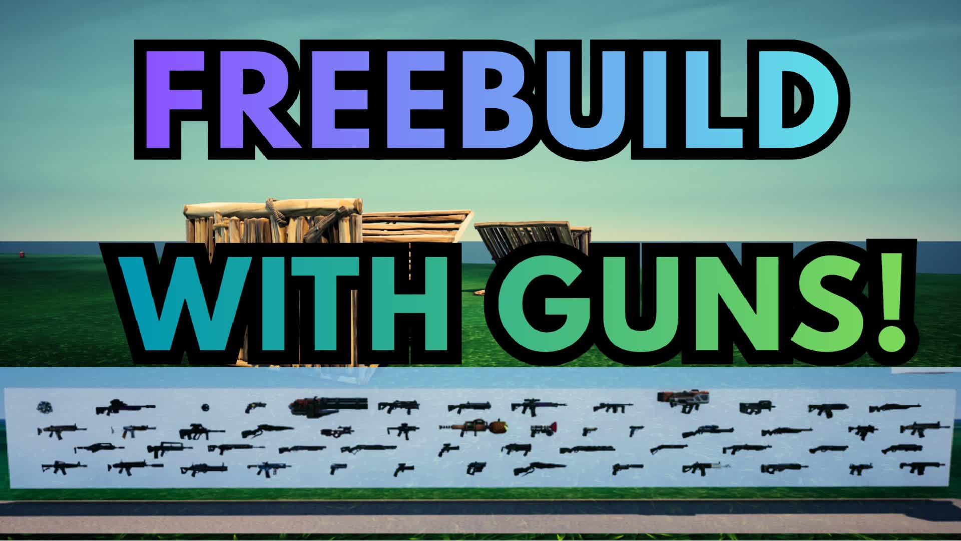 SANDBOX FREEBUILD WITH GUNS! 1v1?