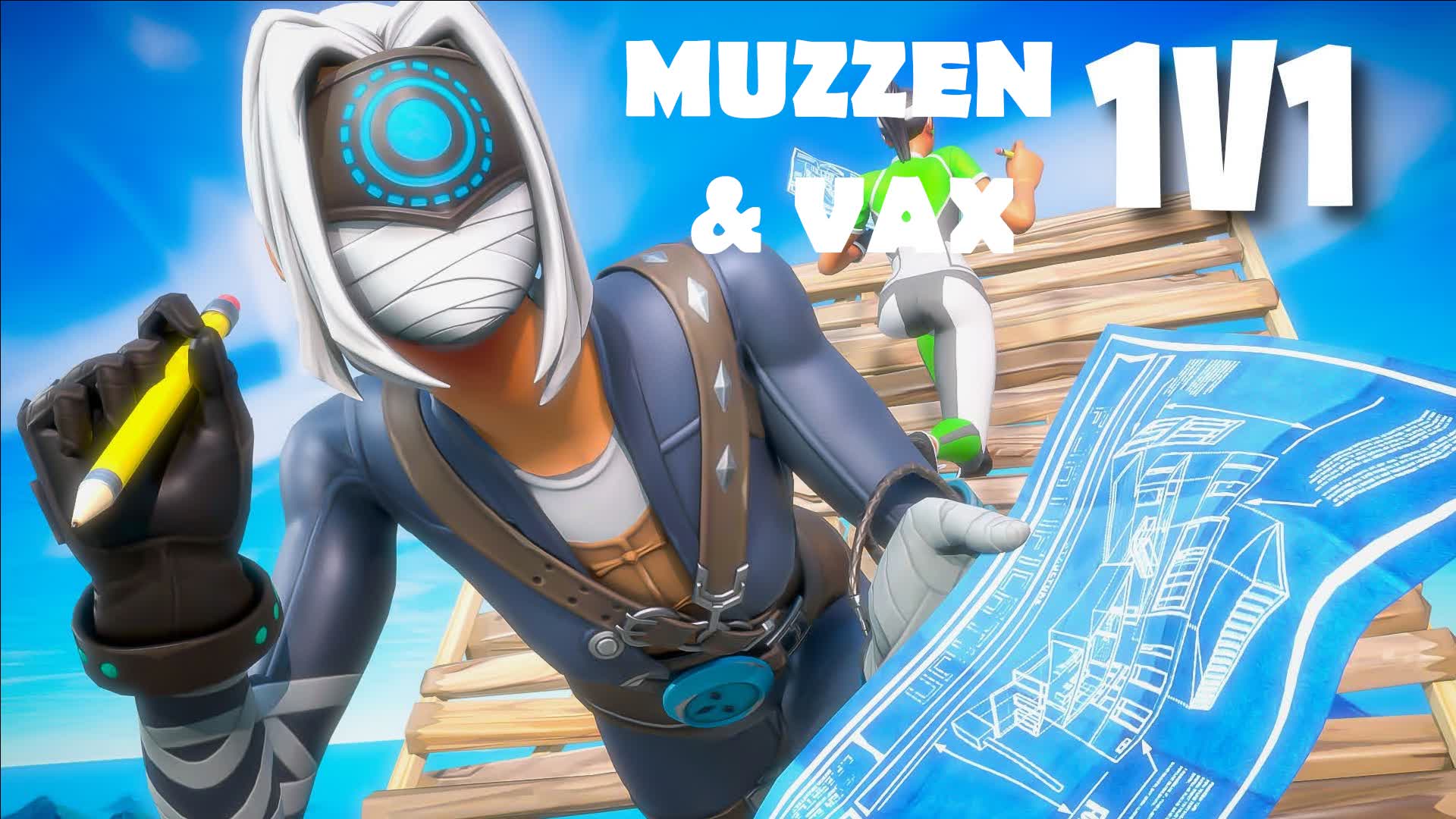 MUZZEN & VAX 1V1 BUILD FIGHT