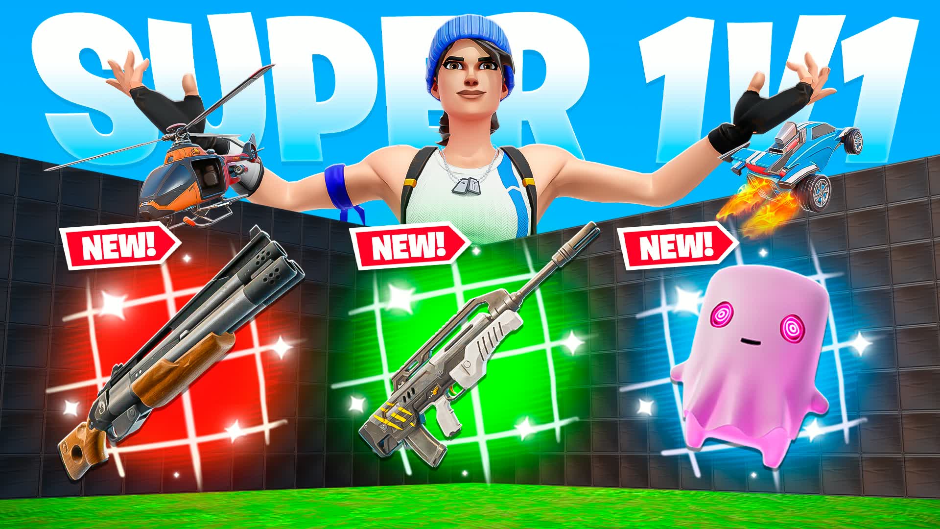 SUPER 1V1 - JELTY - FREE FOR ALL