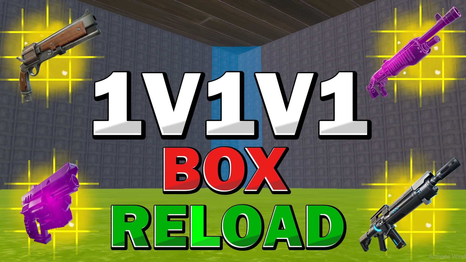 1v1v1 REALISTIC BOX RELOAD FREE FOR ALL
