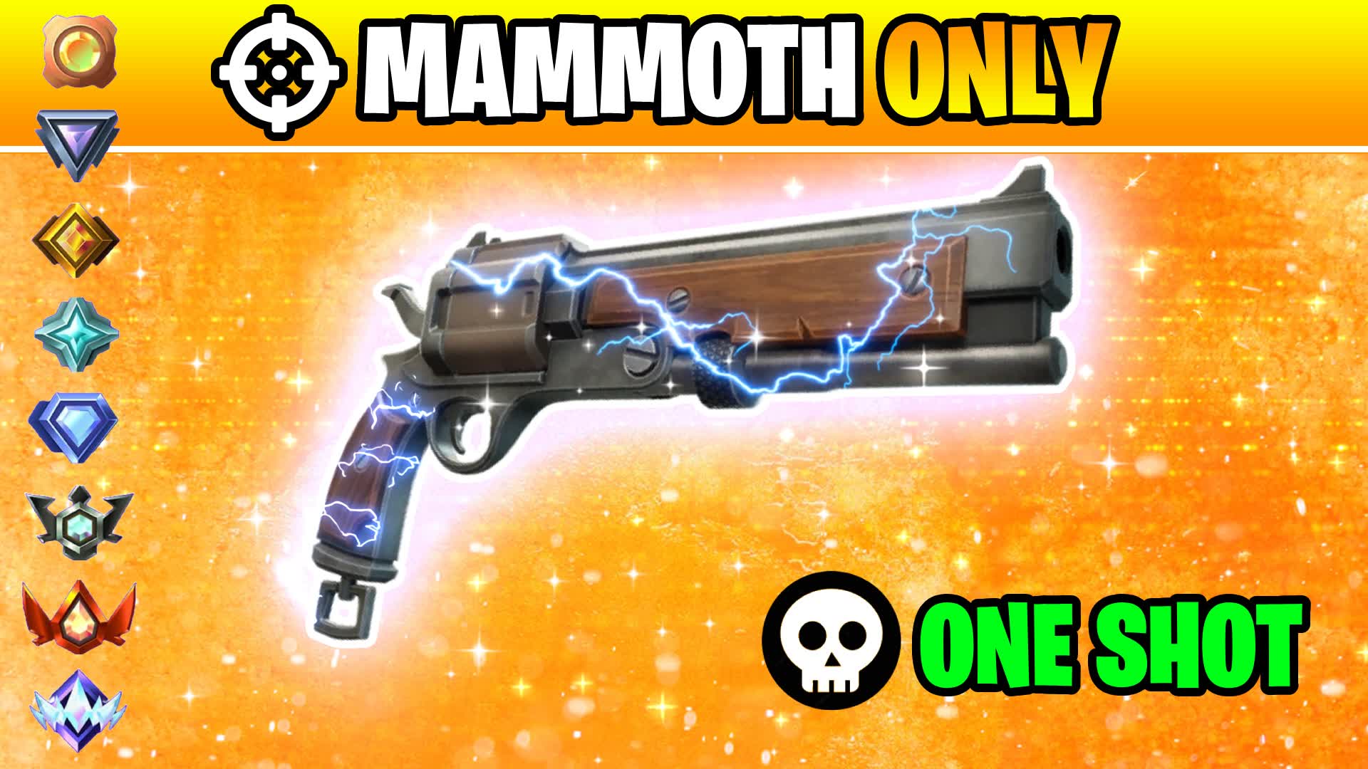 MAMMOTH ONLY ONE SHOT🎯TILTED TOWERS