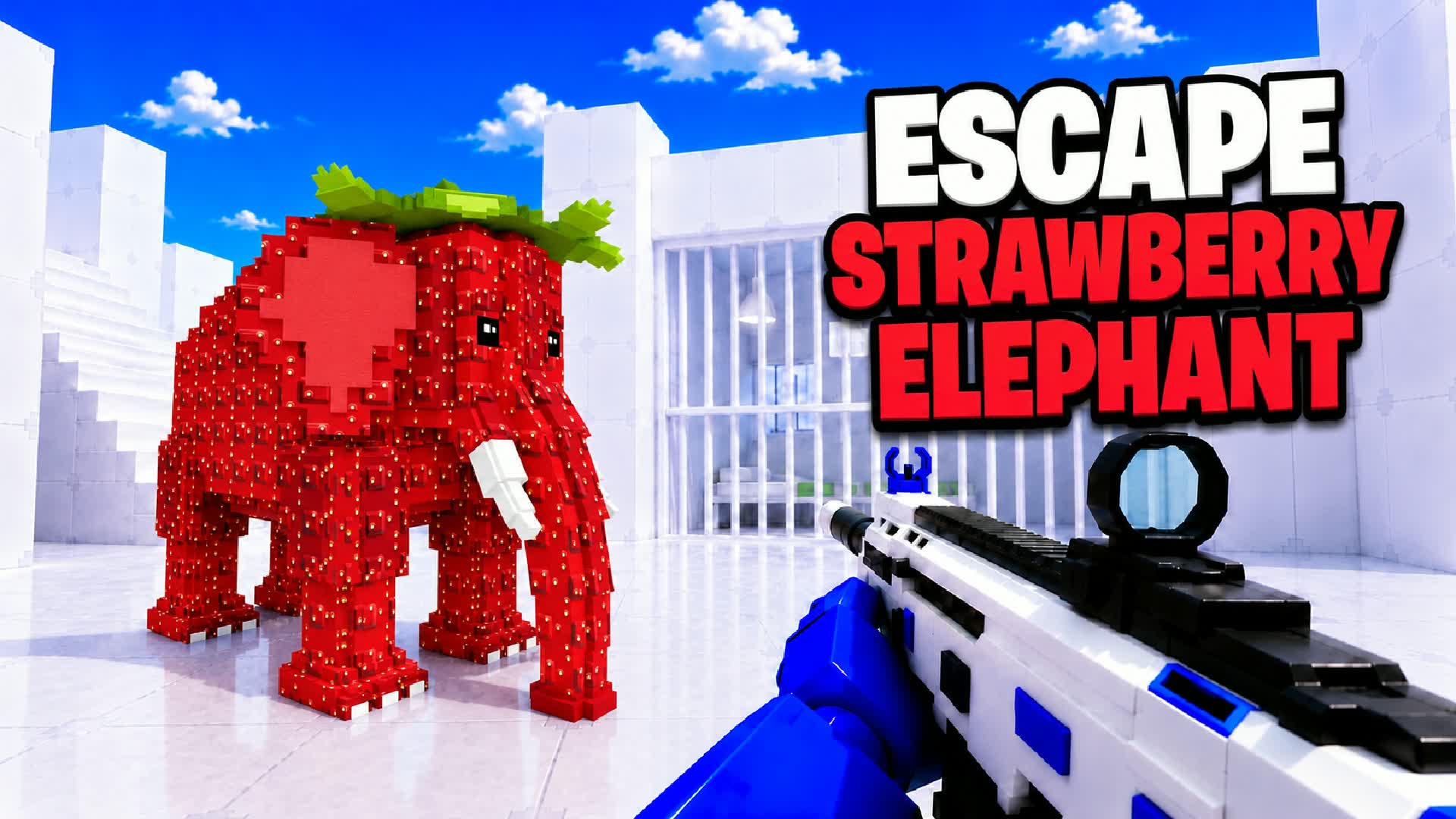 strawberry PRISON SURVIVAL! RVB STEAL