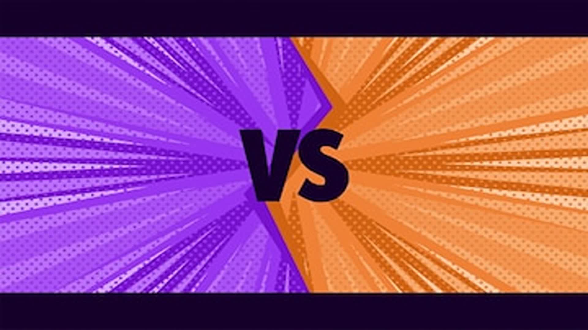 Purple vs orange