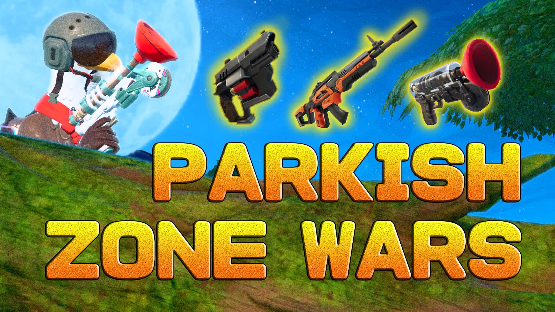 🌈PARKISH Zero Build ZONE WARS🌈
