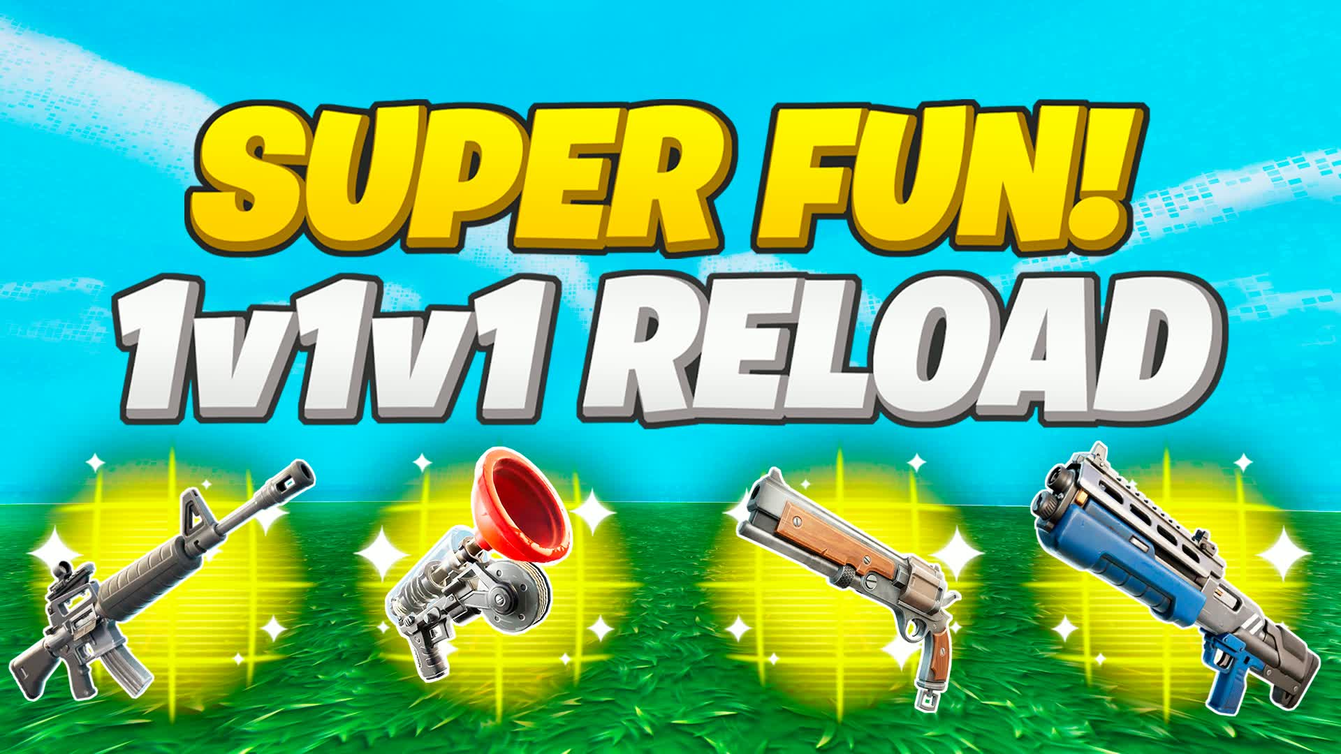 SUPER FUN! 1V1V1 RELOAD FREE FOR ALL
